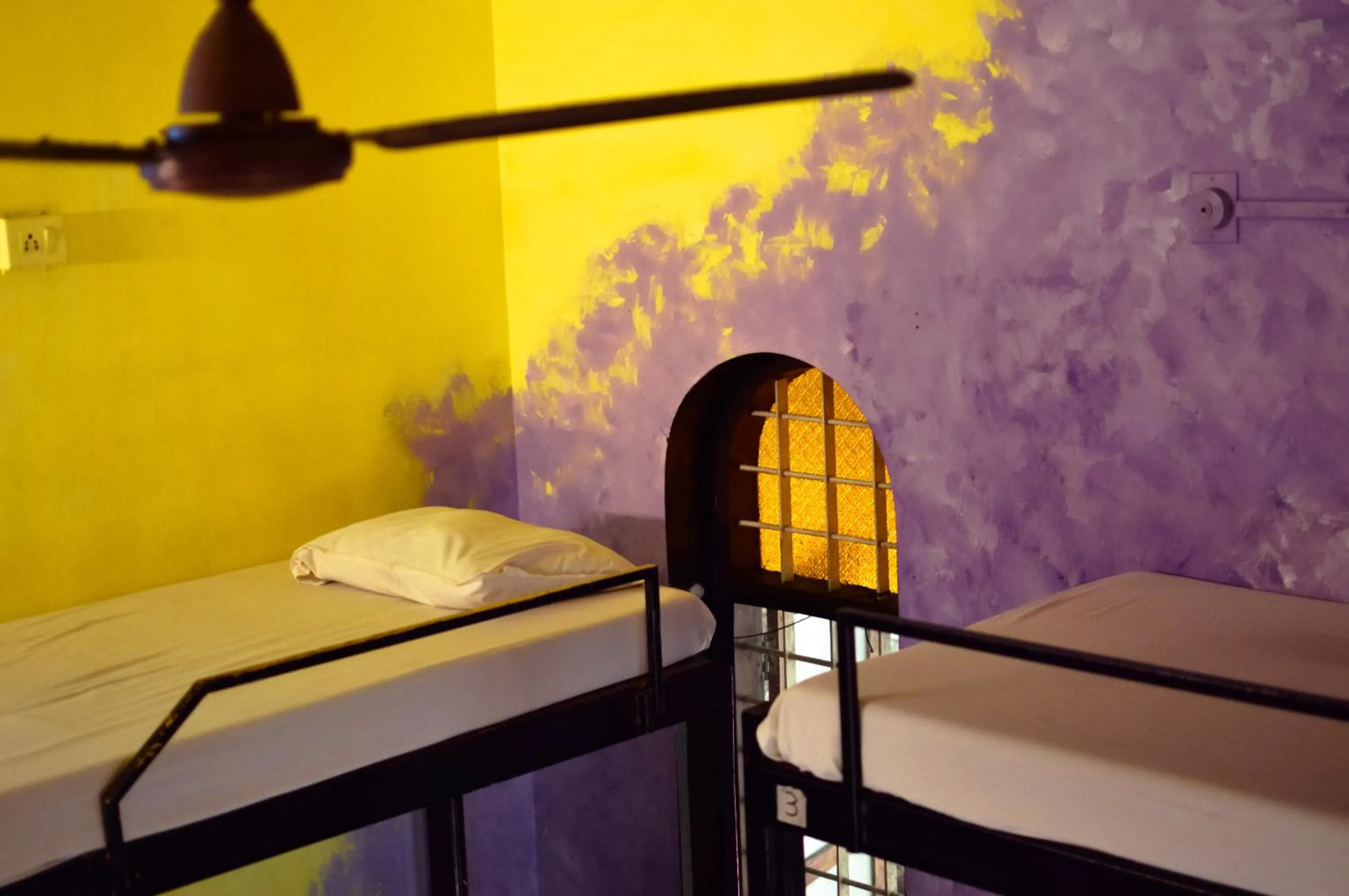 Bedroom, Bed in Santa Maria Hostel, Fort Kochi