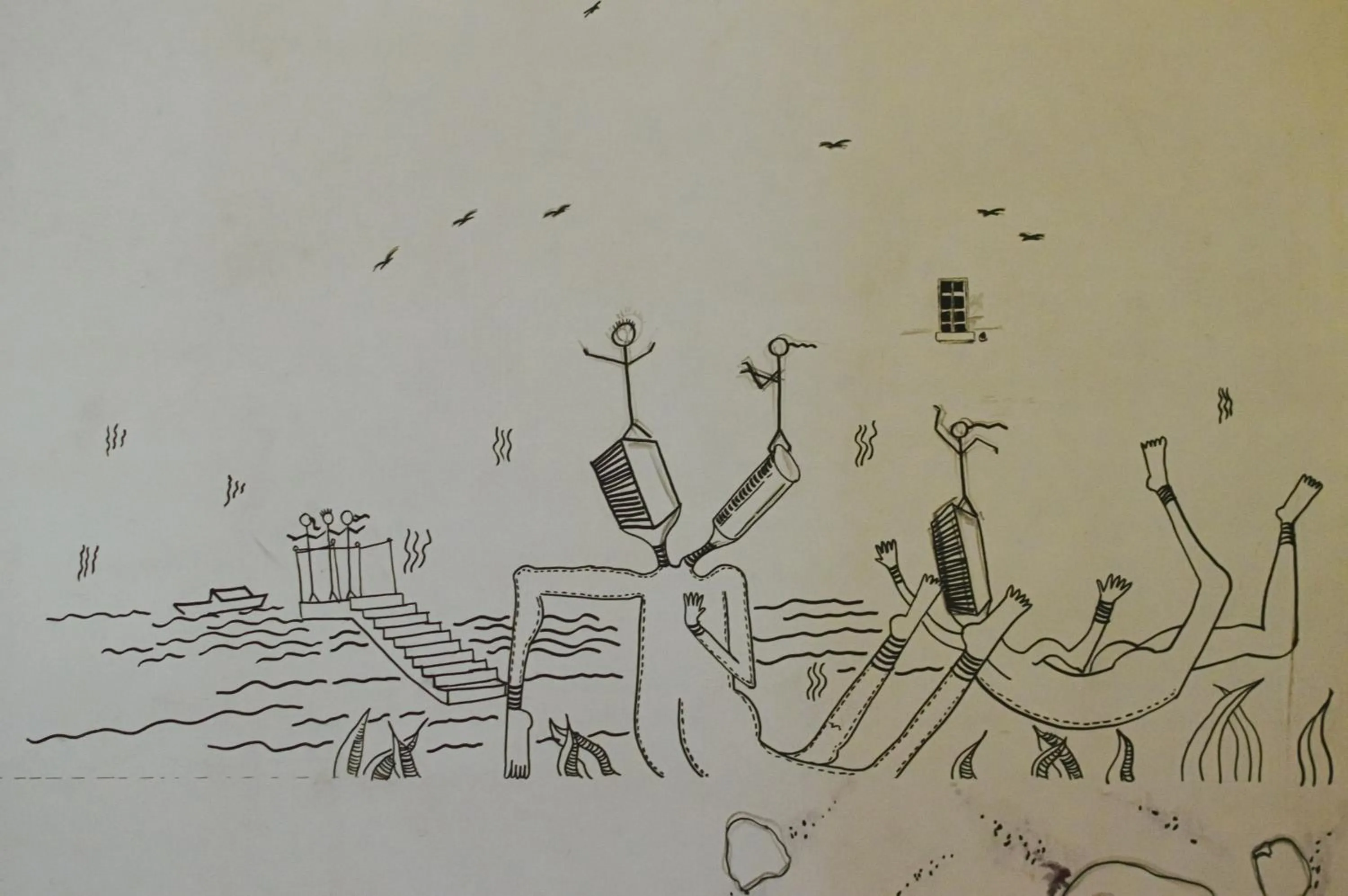 Property building in Santa Maria Hostel, Fort Kochi