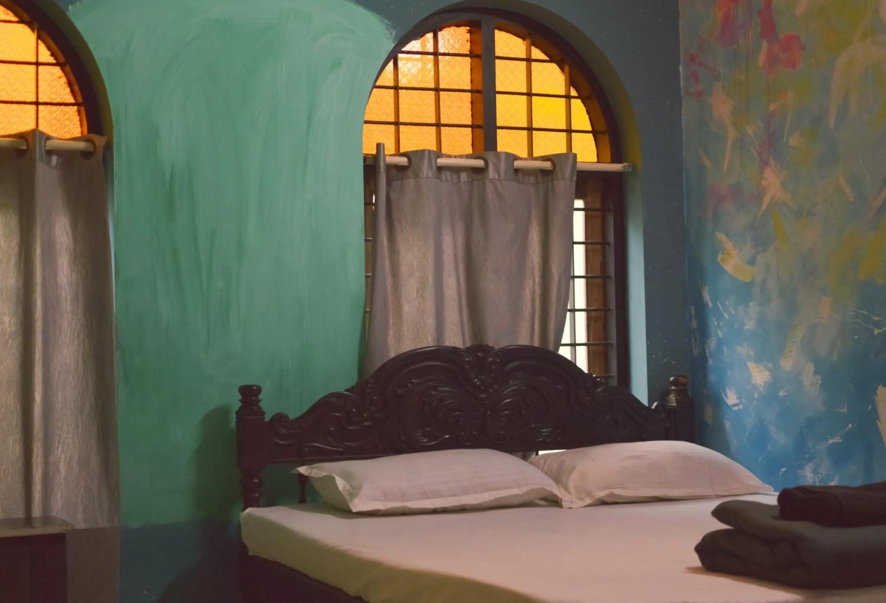 Bed in Santa Maria Hostel, Fort Kochi