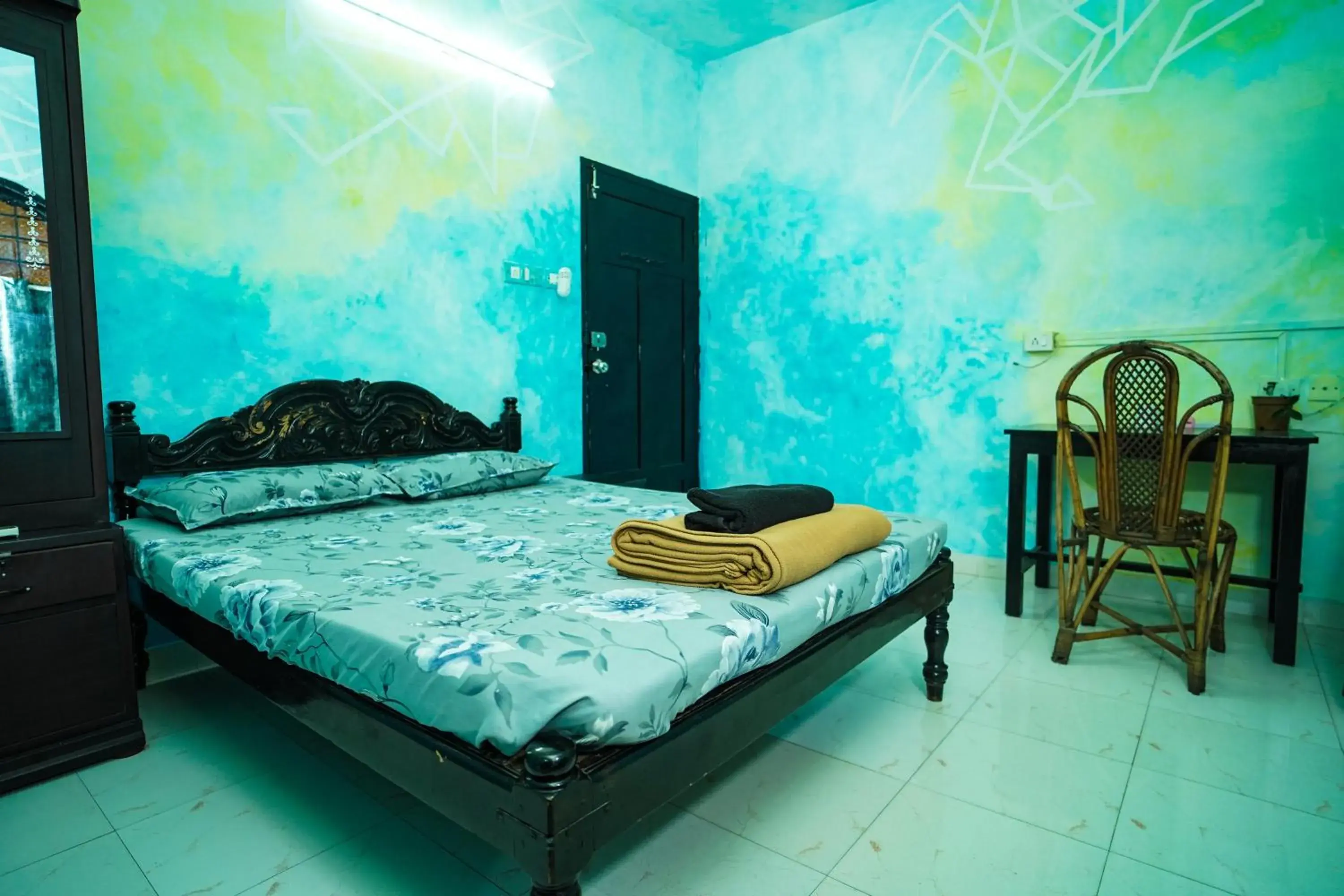 Double Room with Private Bathroom in Santa Maria Hostel, Fort Kochi Double Room with Private Bathroom in Santa Maria Hostel, Fort Kochi