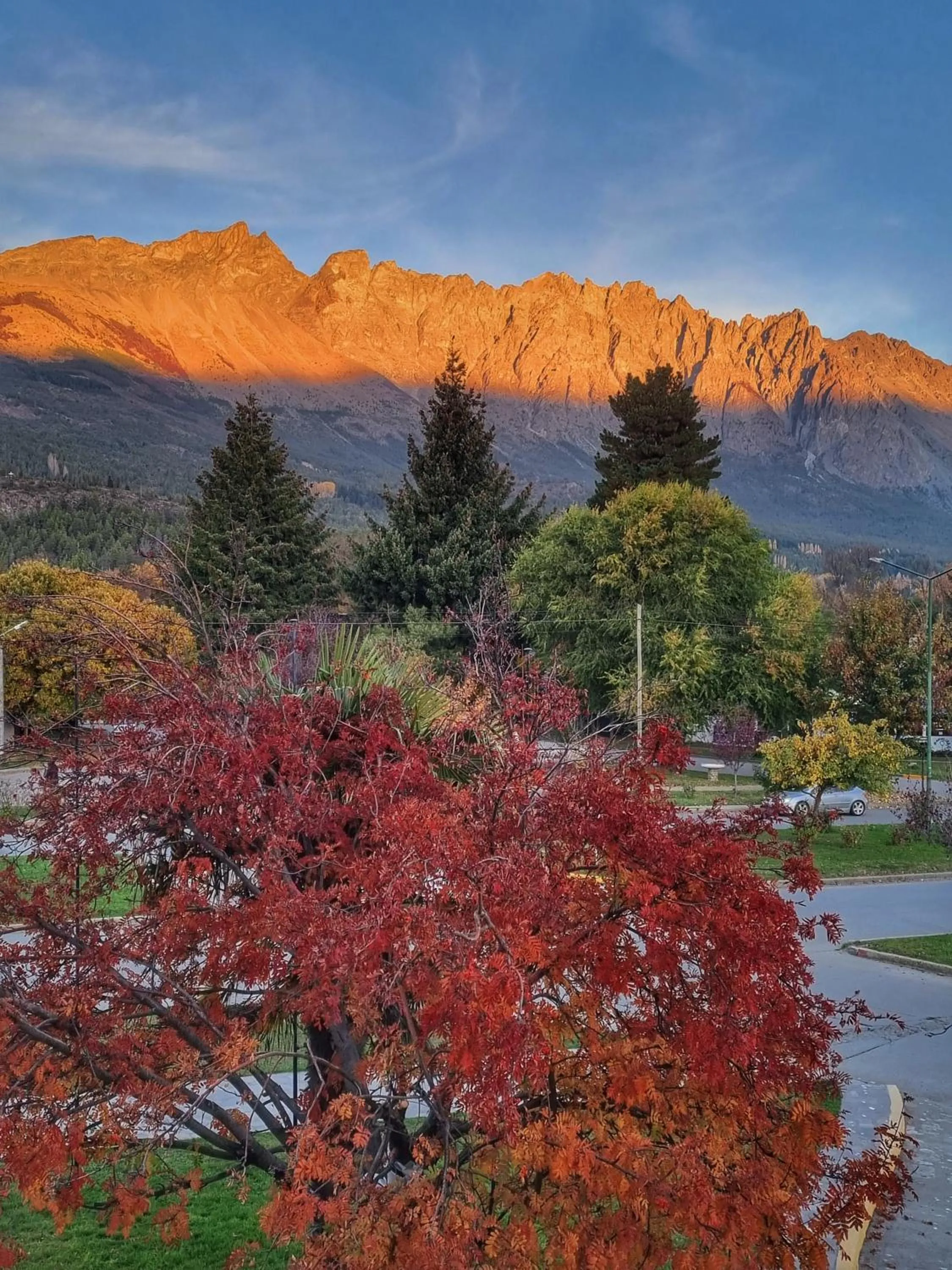 Mountain view in Hotel Cordillera
