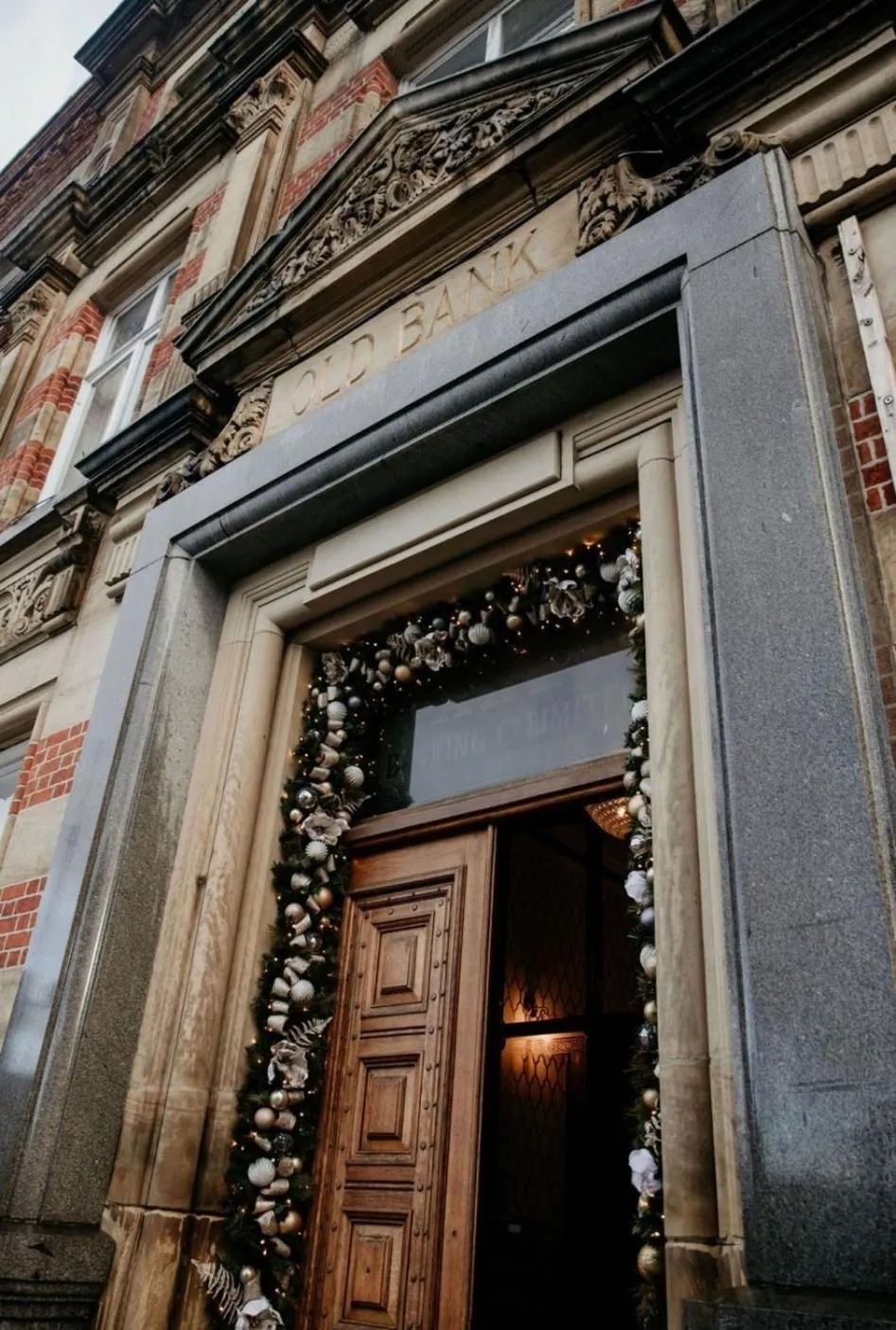 Facade/entrance in The Parr’s Bank Hotel