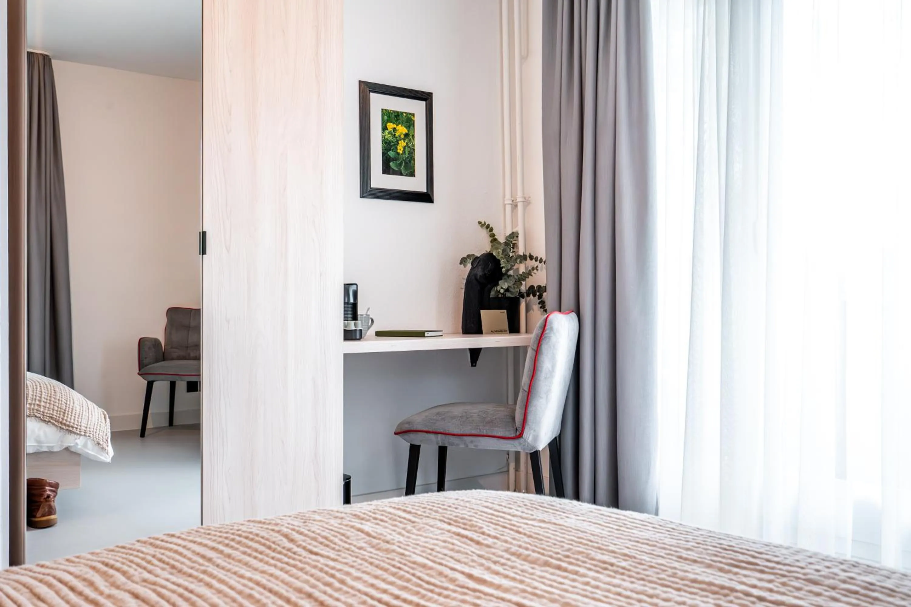 Seating area, Bed in stuub hinterzarten