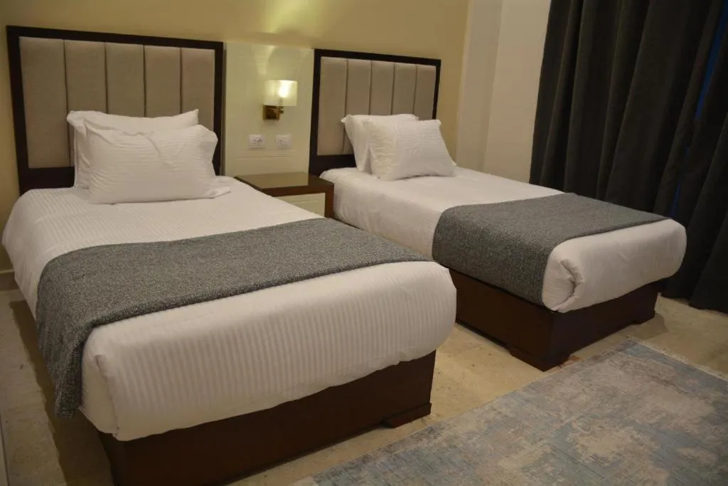 Bed in Golden Jewel Ismailia Resort