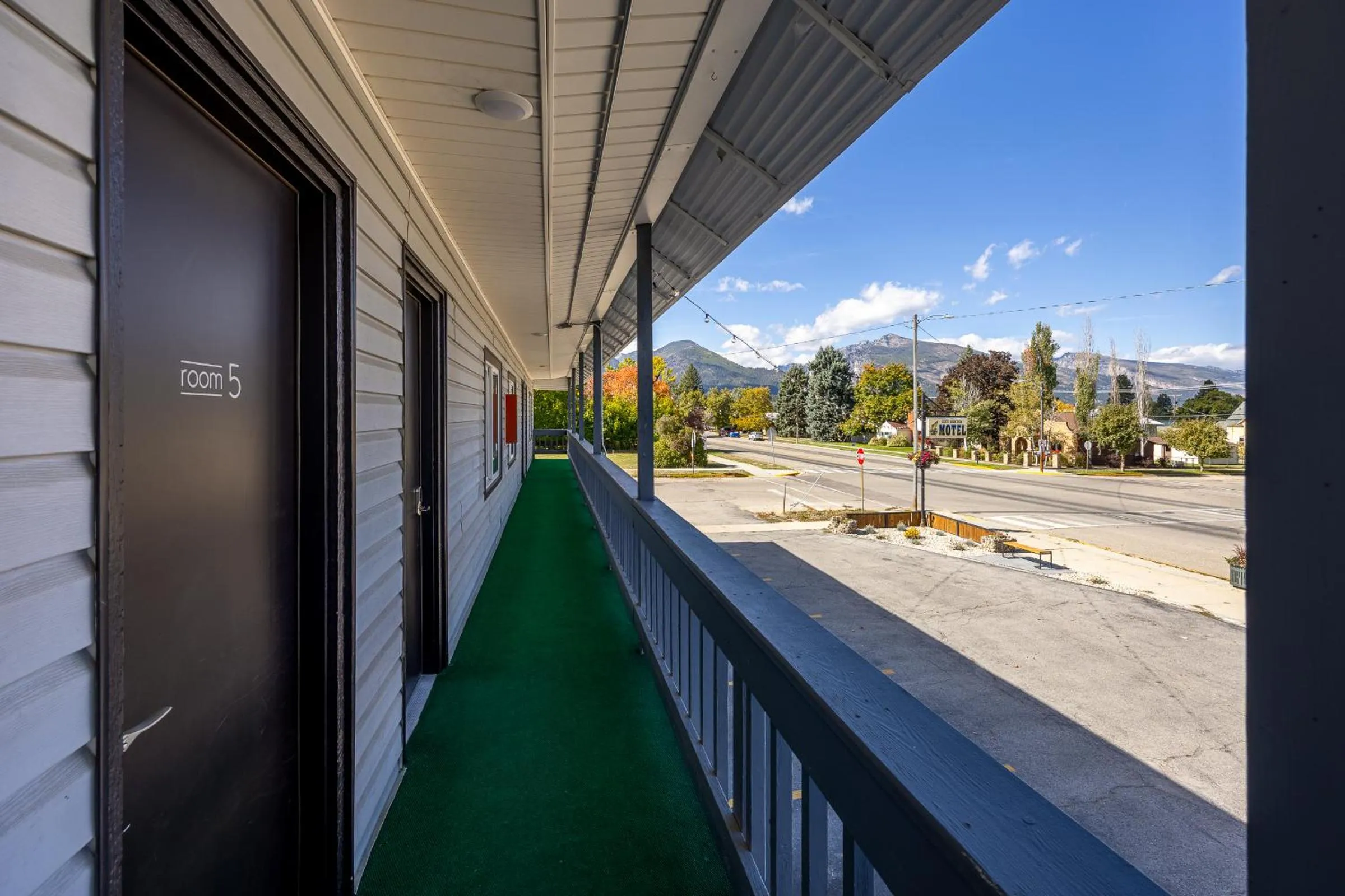 View (from property/room) in City Center Motel