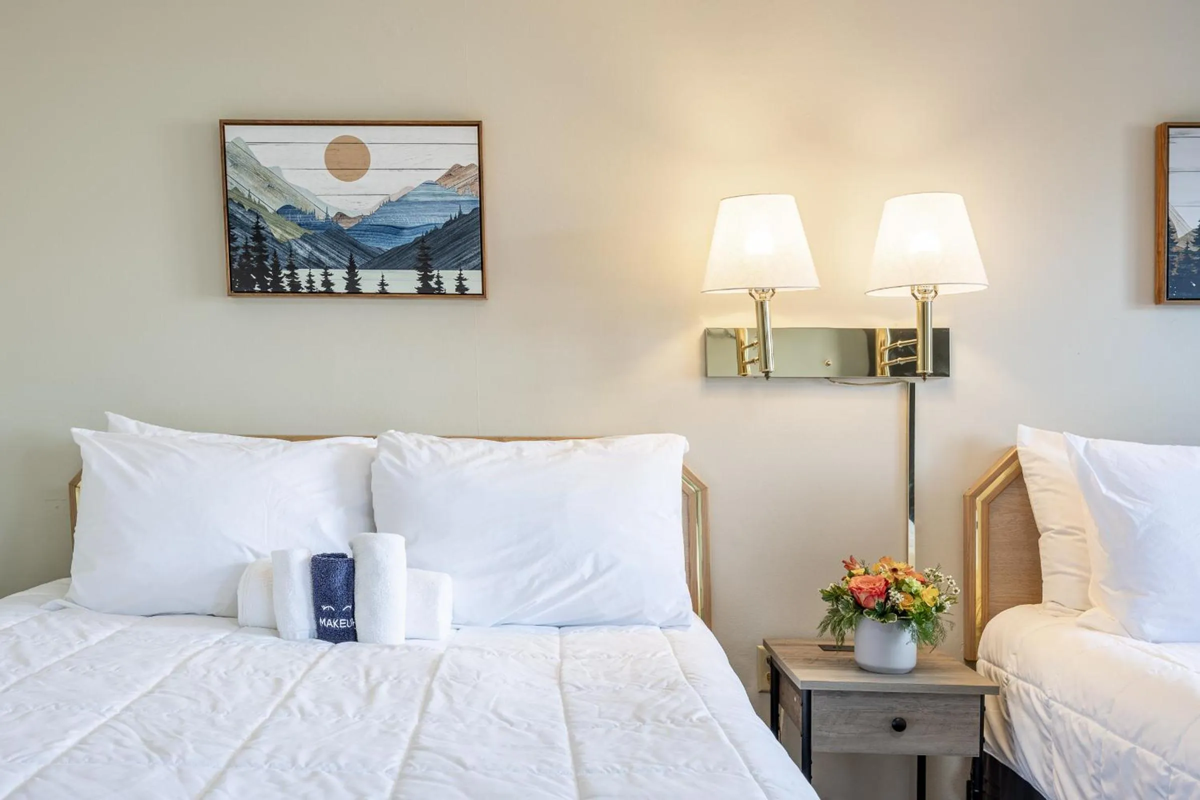 Bed in City Center Motel