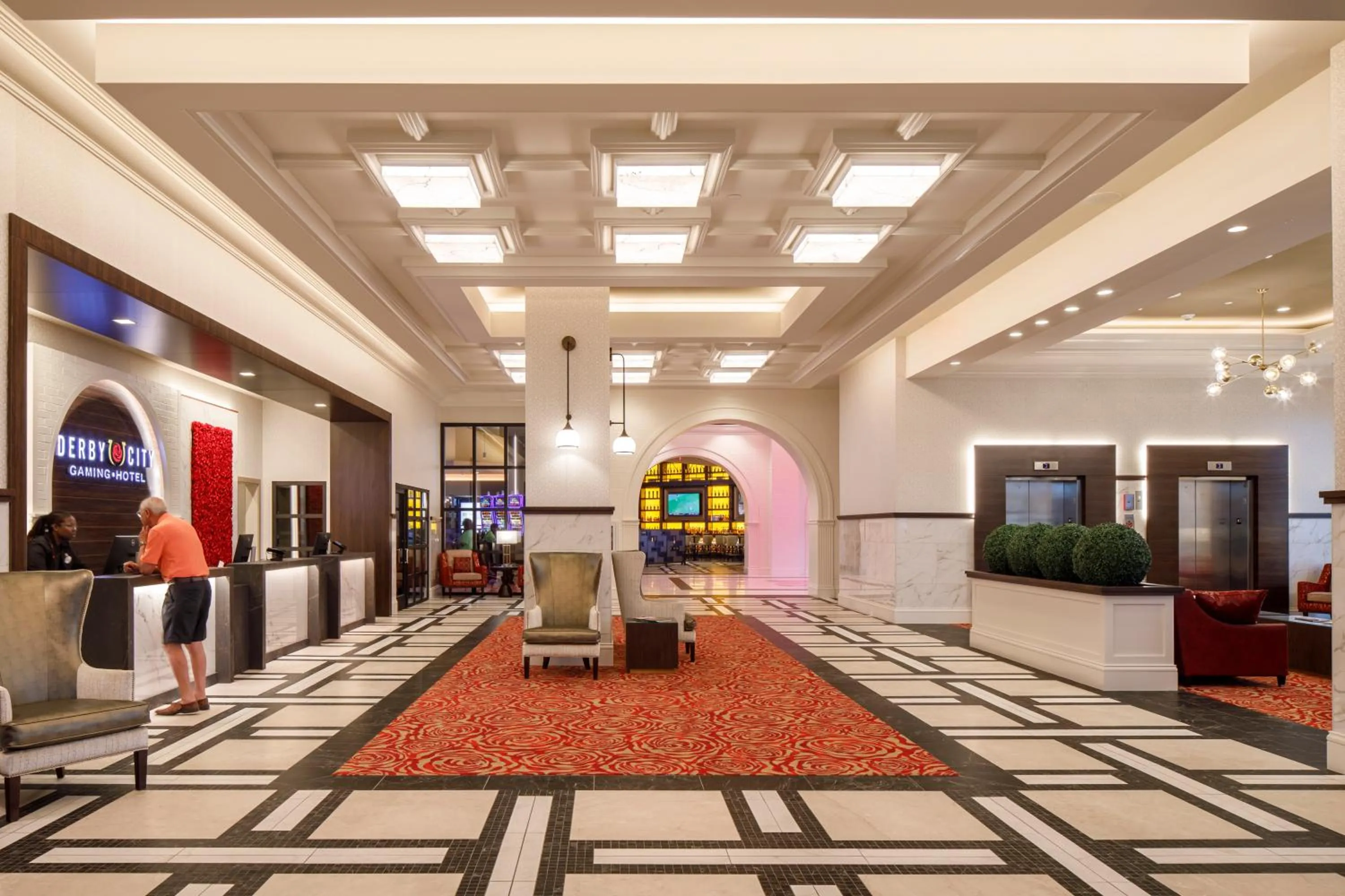 Lobby or reception in Derby City Gaming & Hotel - A Churchill Downs Property
