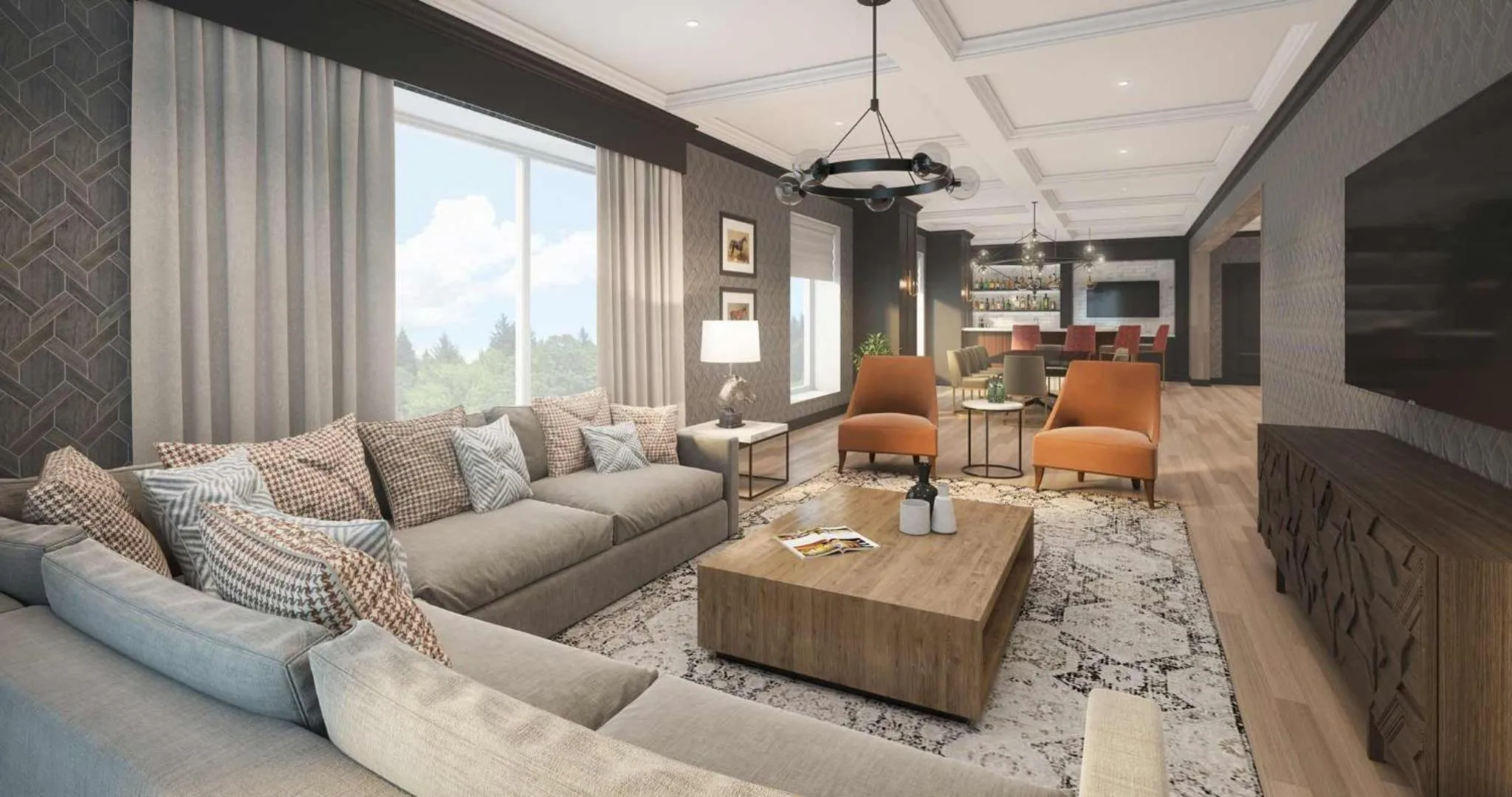 Seating area in Derby City Gaming & Hotel - A Churchill Downs Property