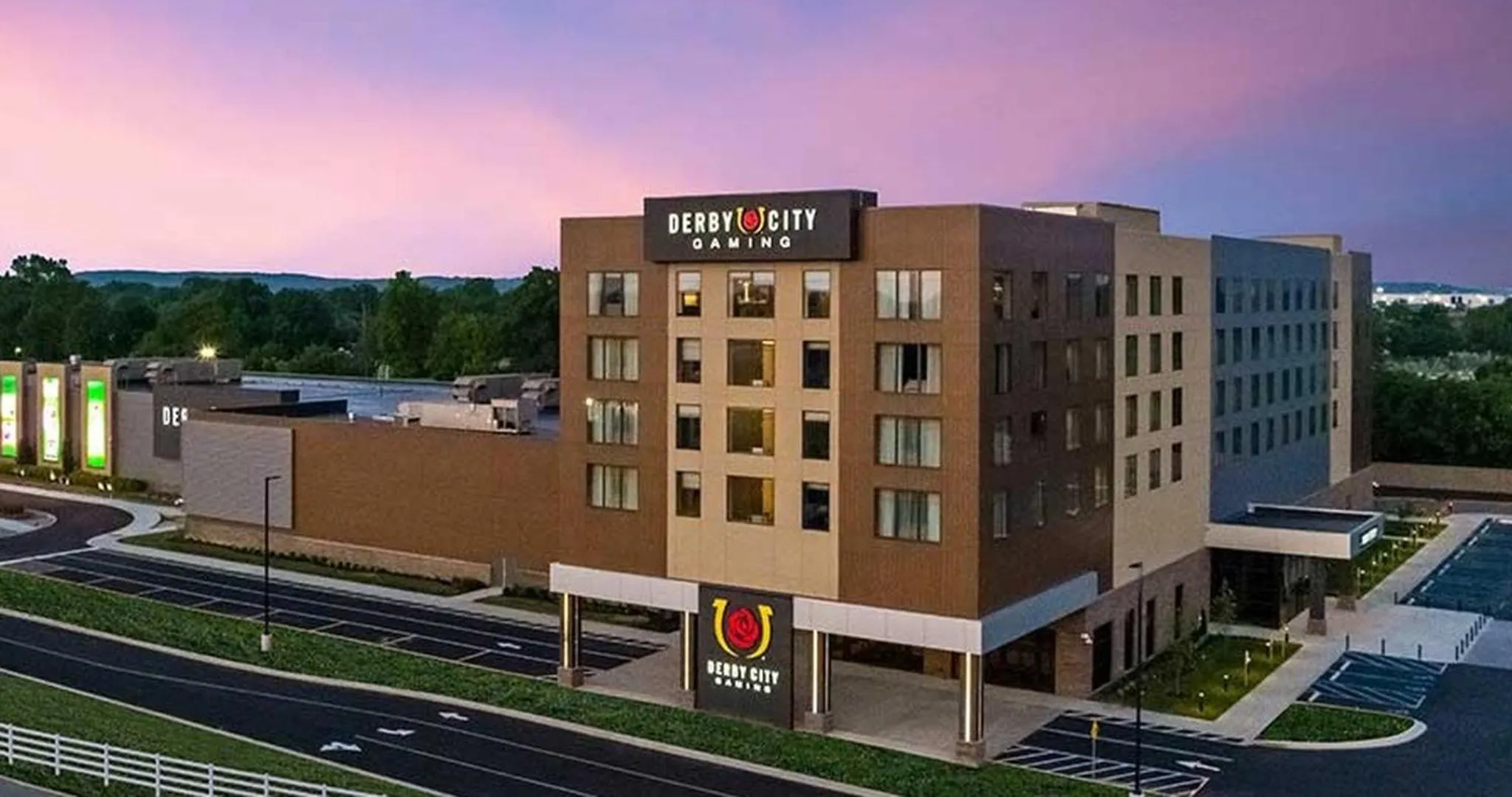 Property building in Derby City Gaming & Hotel - A Churchill Downs Property