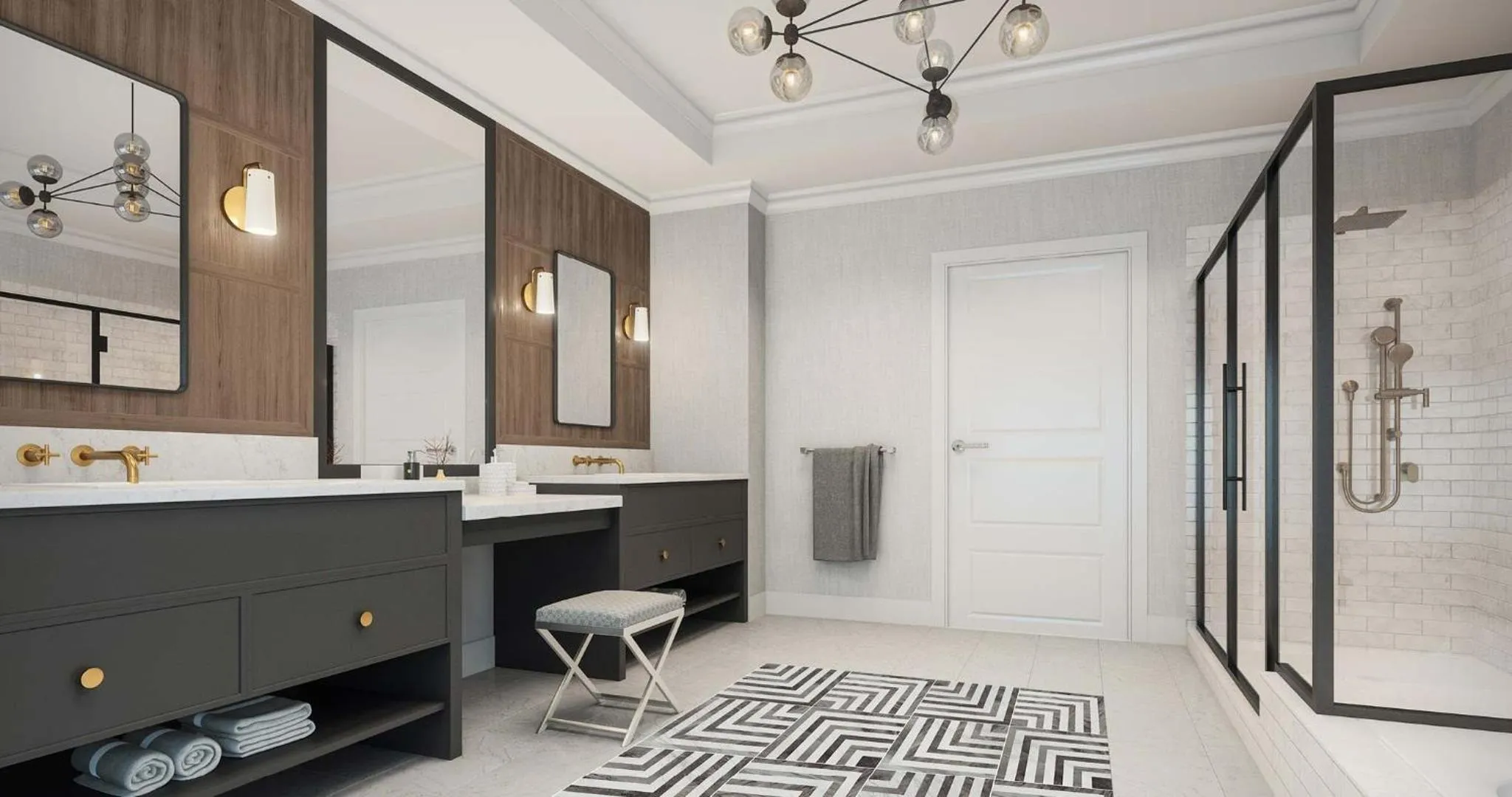 Bathroom in Derby City Gaming & Hotel - A Churchill Downs Property