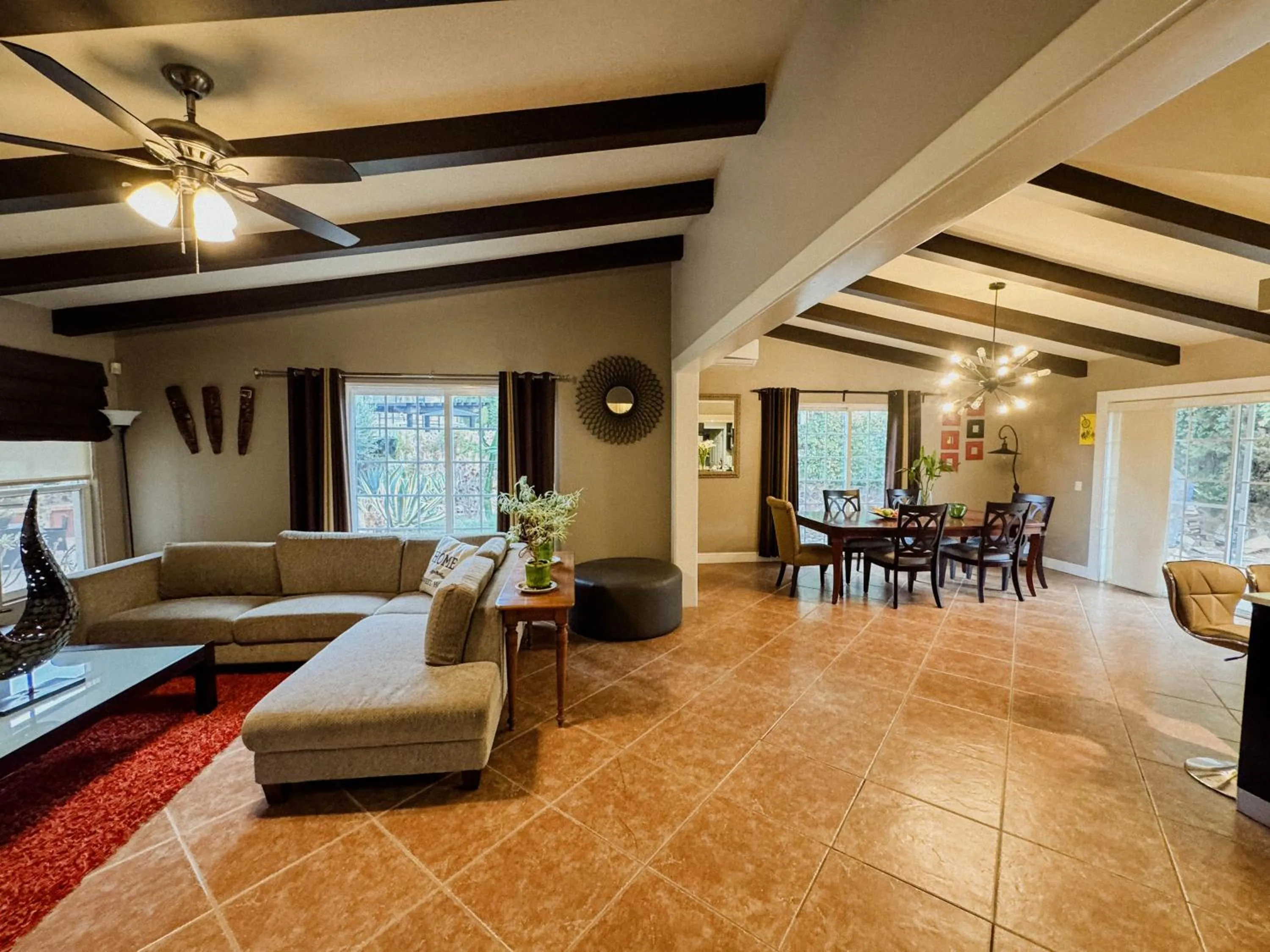 Living room in Tierra Mia Hacienda Ruta del Vino