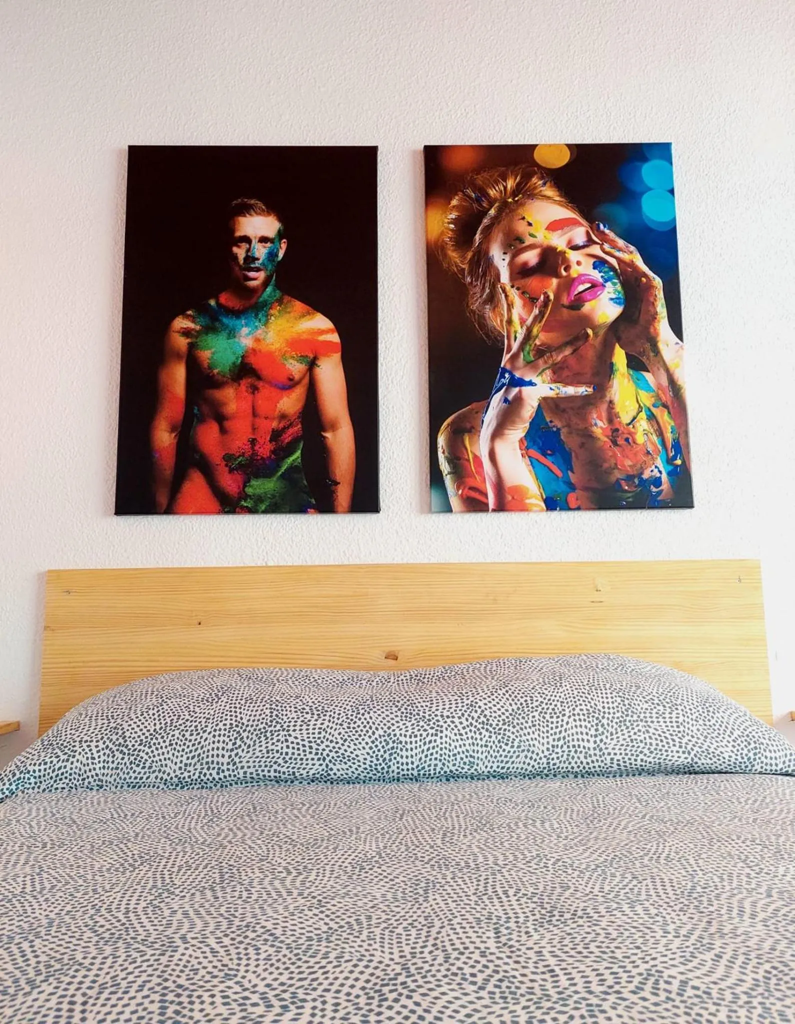 Bed in Arc House Granada