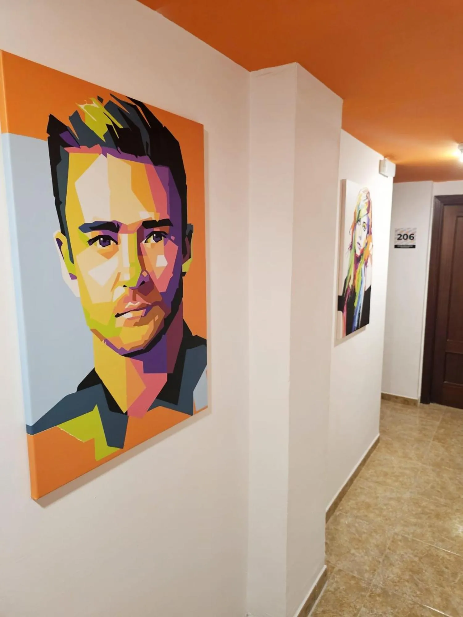 Decorative detail in Arc House Granada