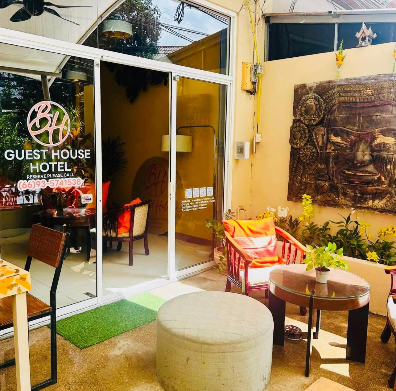 Seating area in Guest house Helene