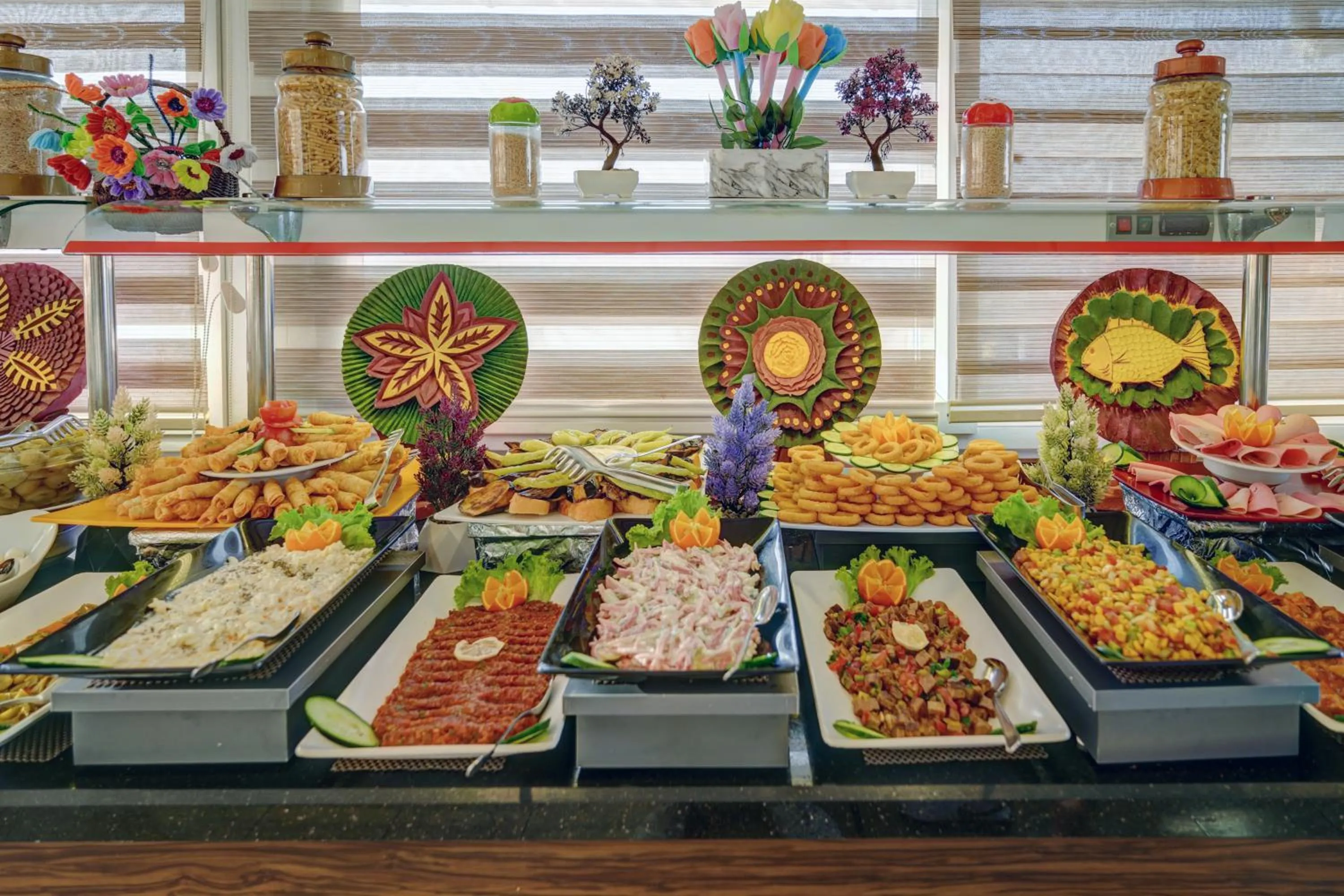 Buffet breakfast in ERGÜN OTEL