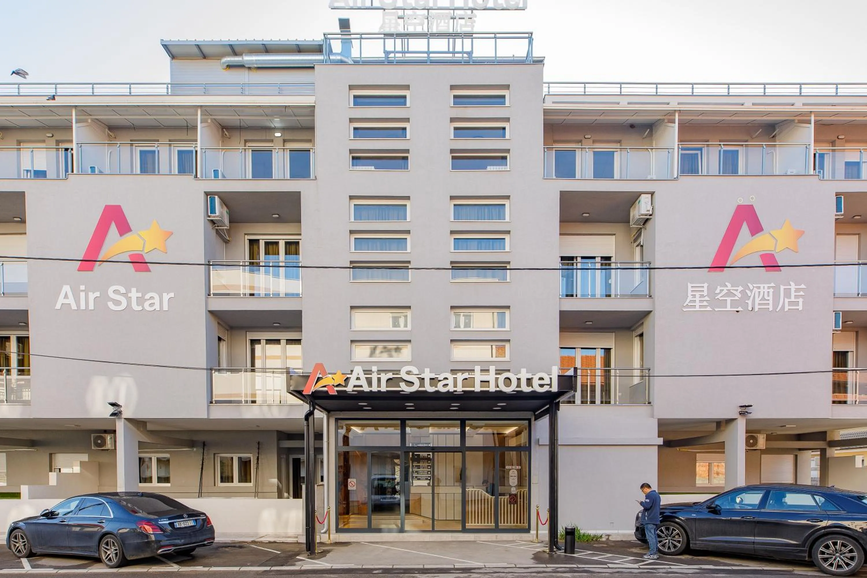 Property building in Hotel AirStar
