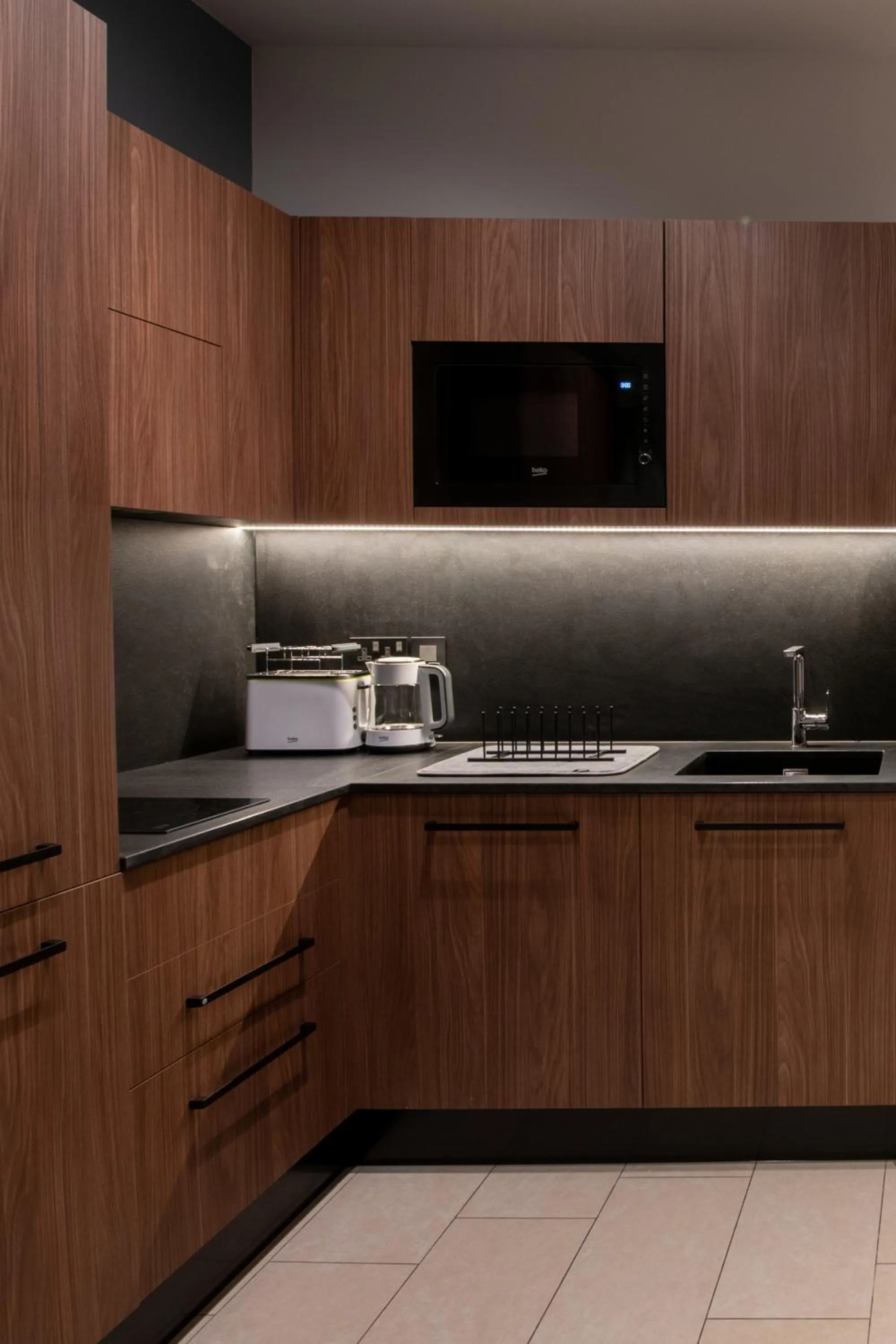 Kitchen or kitchenette in Marea Central Apartments