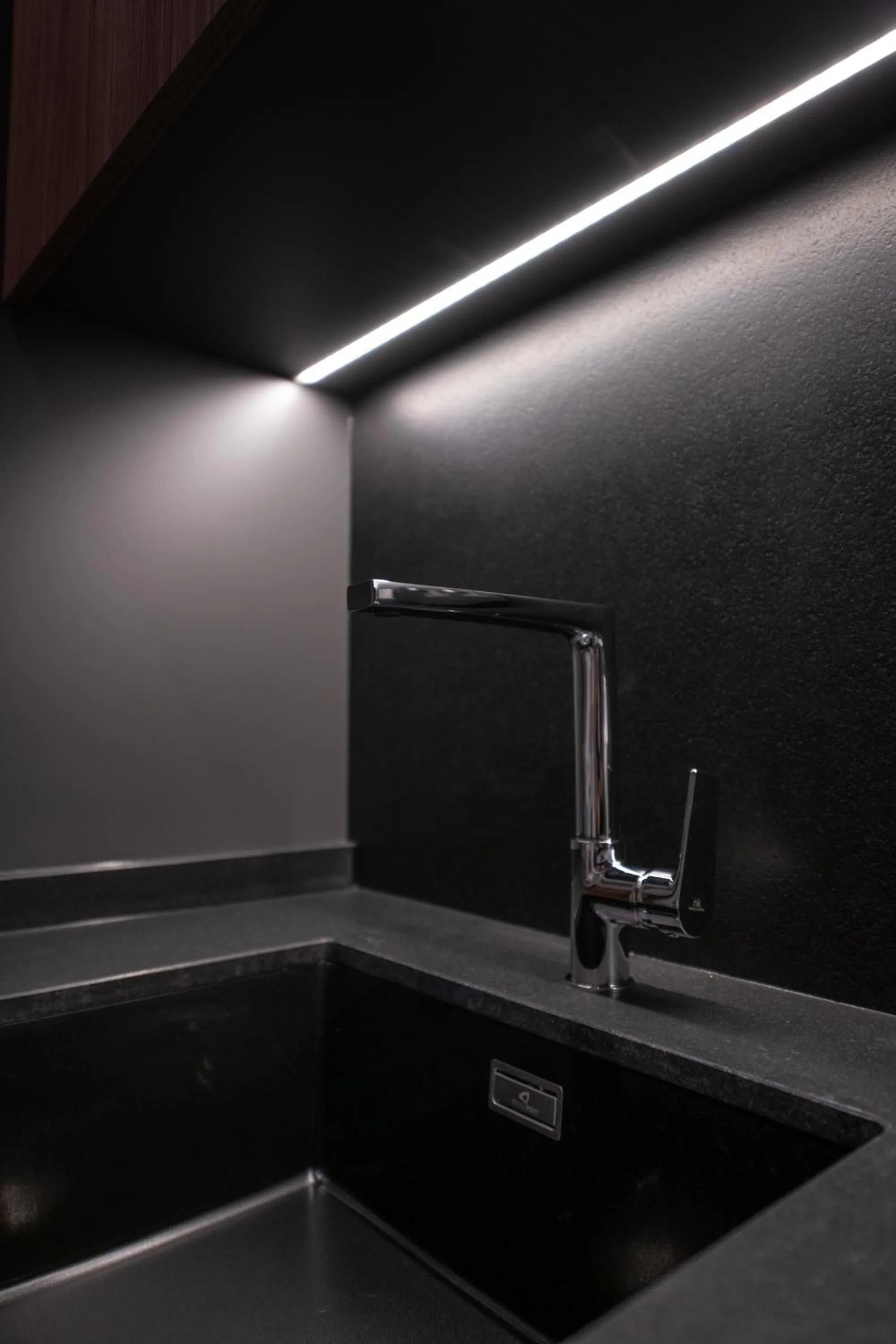 Kitchen or kitchenette in Marea Central Apartments