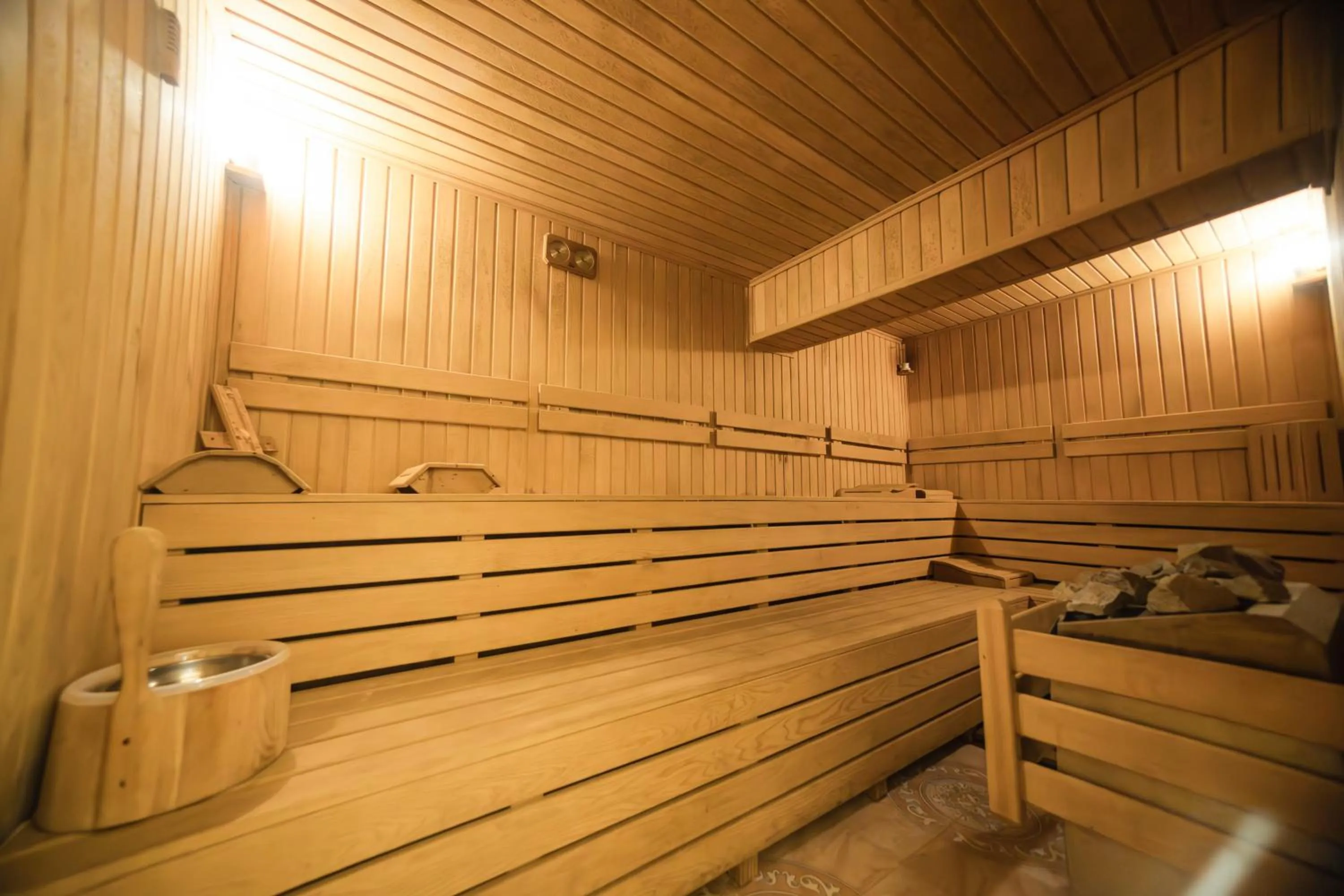 Sauna in Far Life Hotel