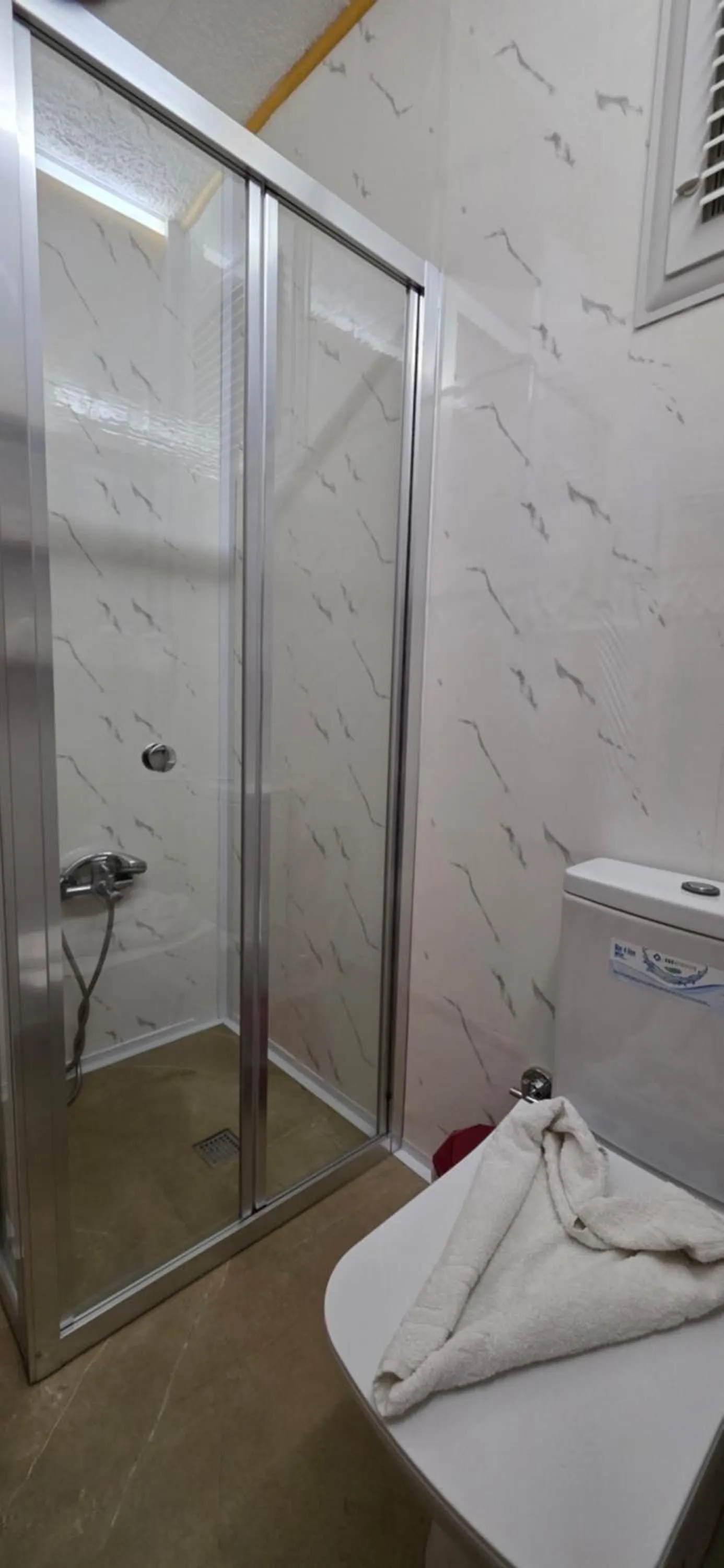 Shower in Far Life Hotel