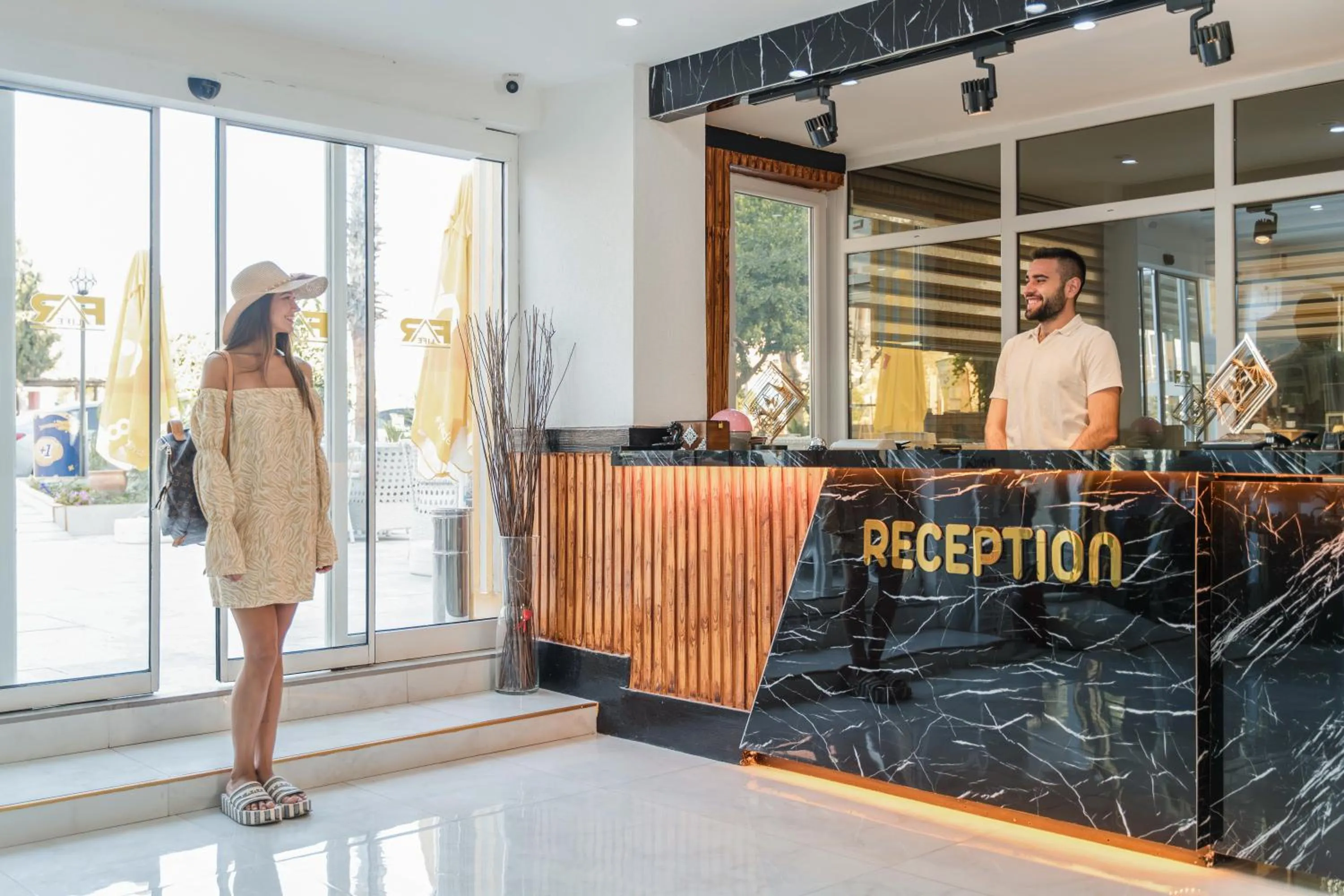 Property building in Far Life Hotel