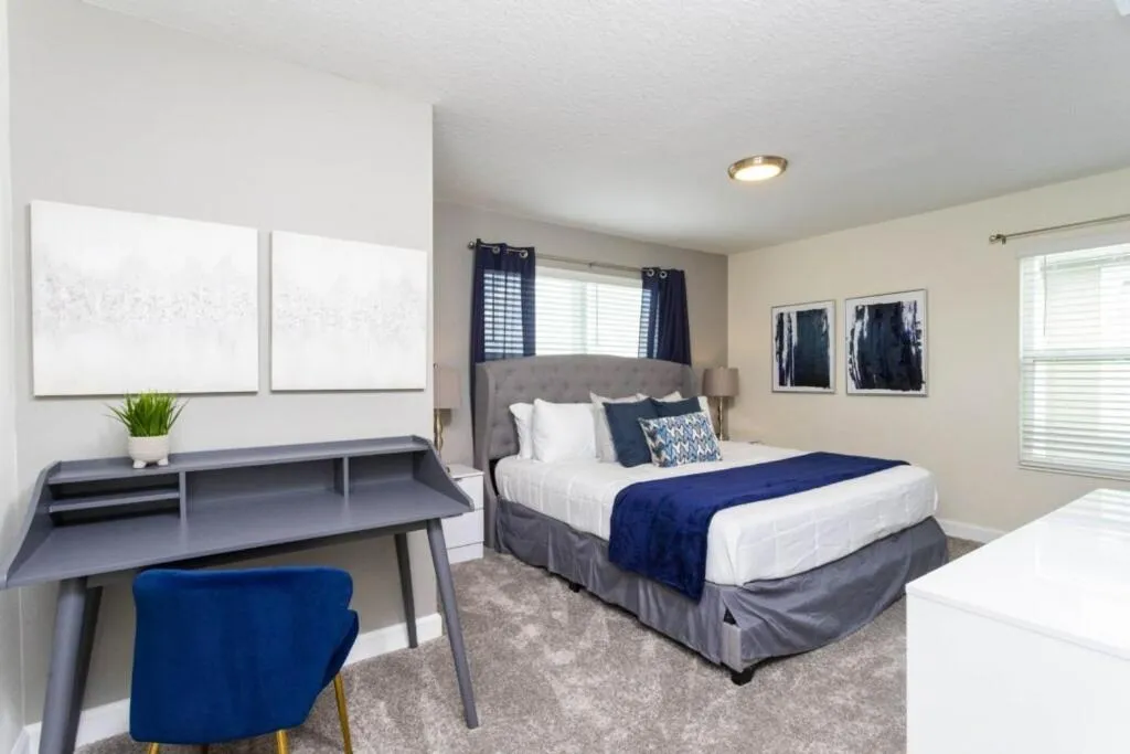 Other, Bed in Amazing Villa 5BR Heated Pool Themed Rooms - 5 miles Disney - FREE POOL HEAT BBQ