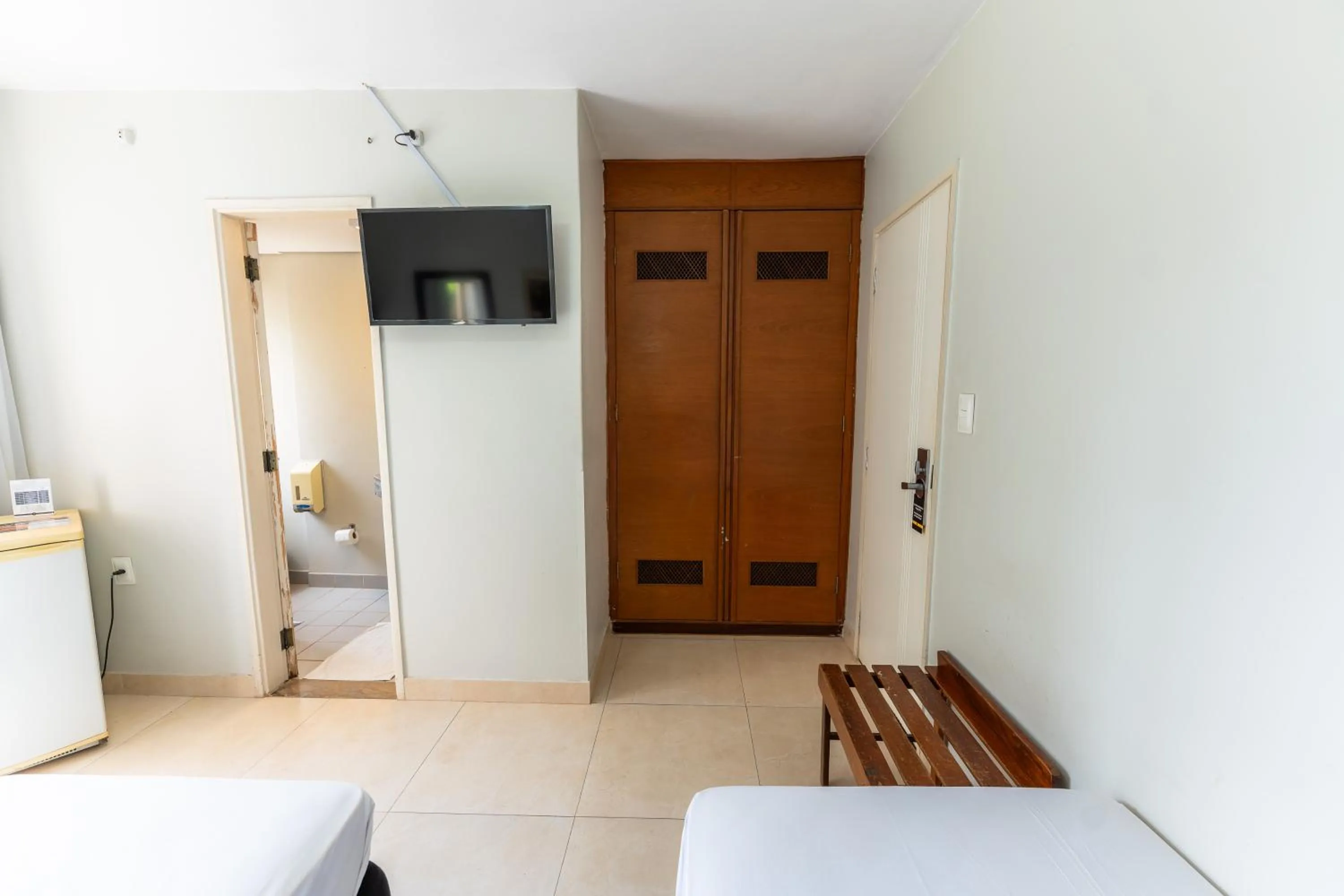 Bedroom in Hotel Alvorada Taguatinga by Bsb Inn