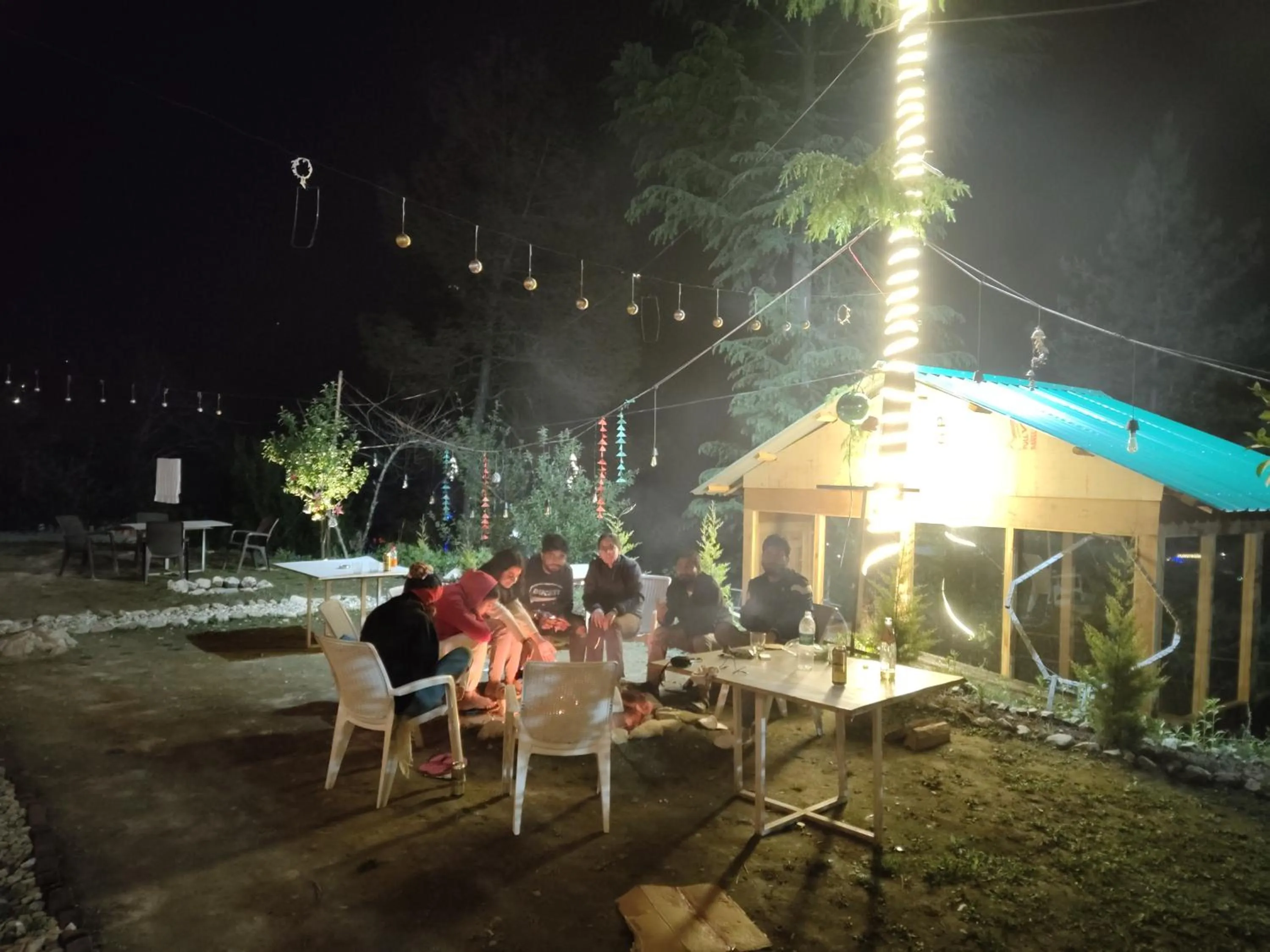 Garden in The Stream Kasol