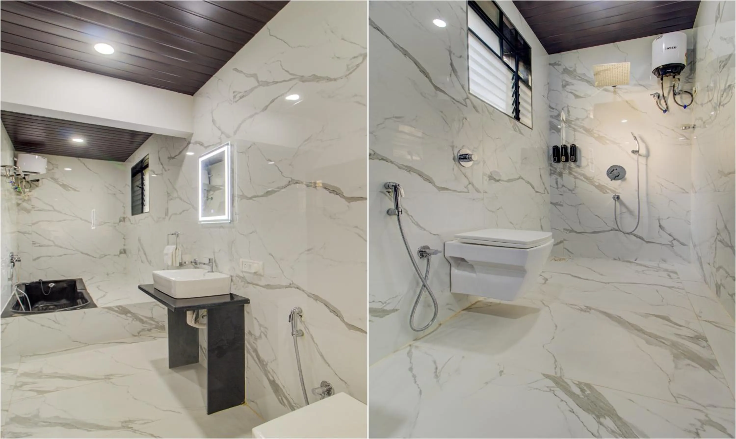 Toilet in Treebo Code Red