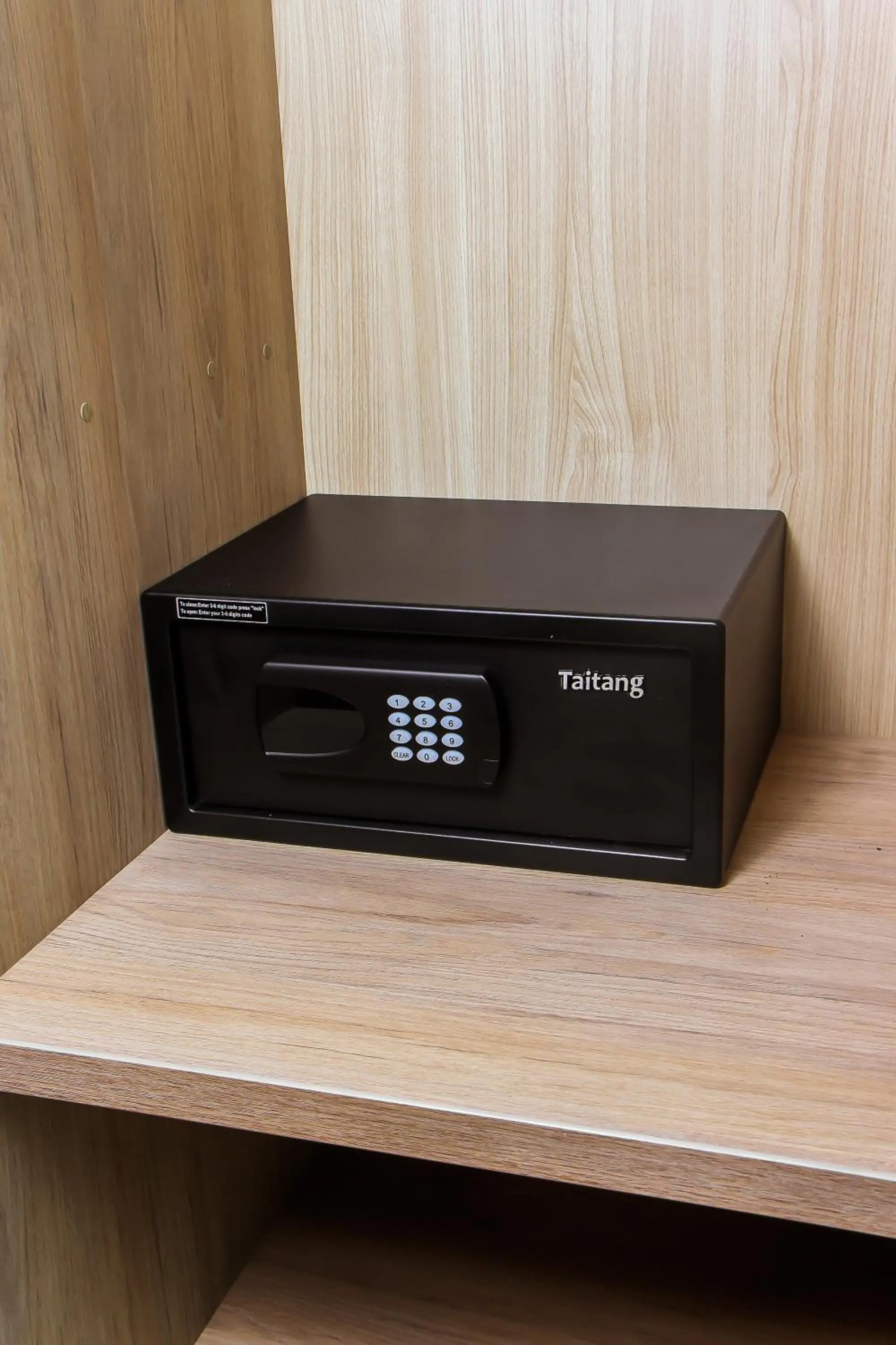 safe in Gold Source Hotel