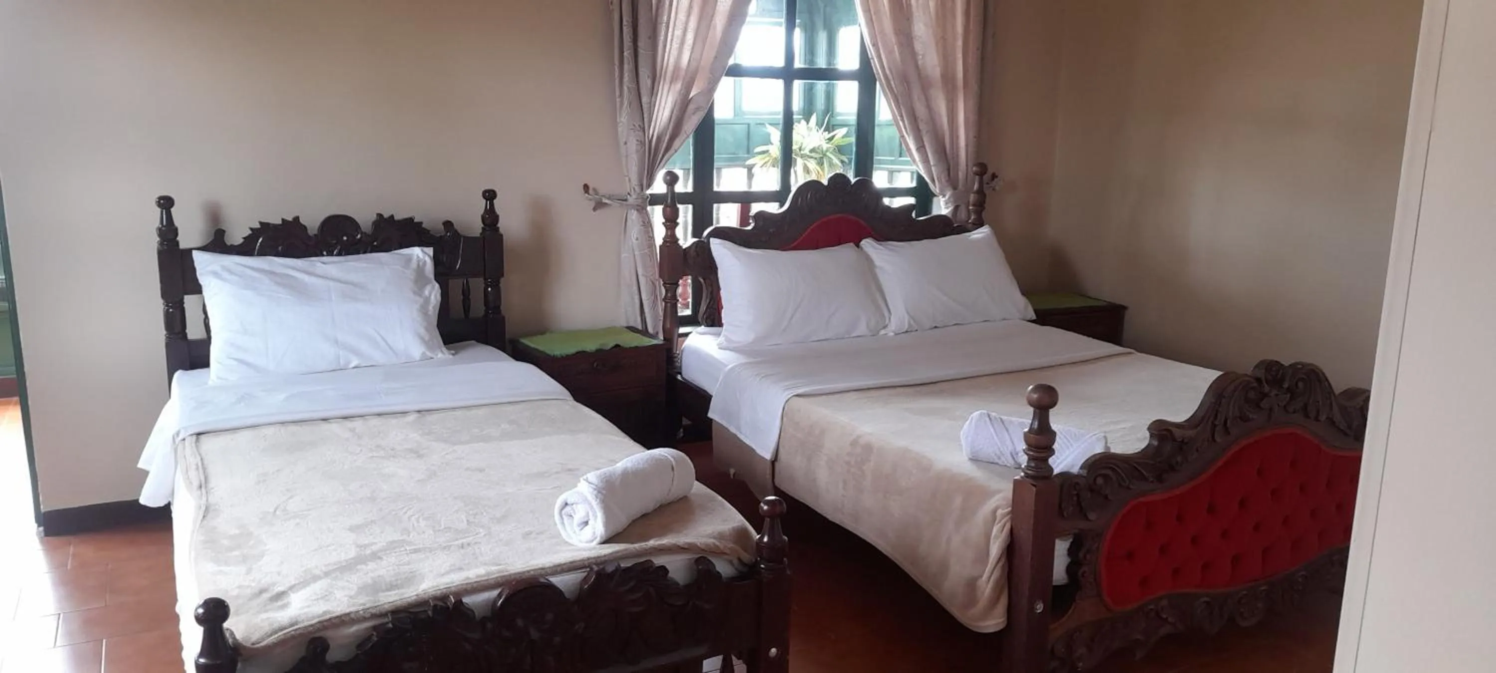 Bed in Hotel Casa San Rafael