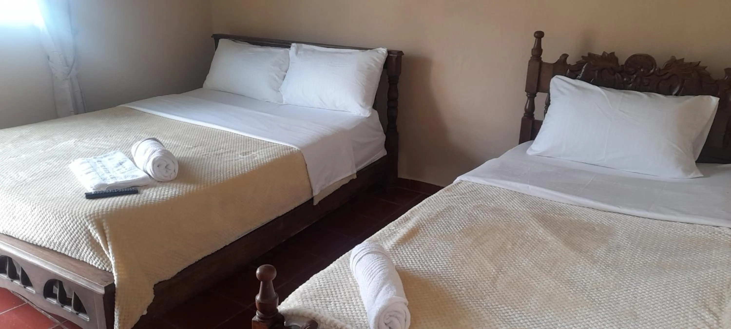 Bed in Hotel Casa San Rafael