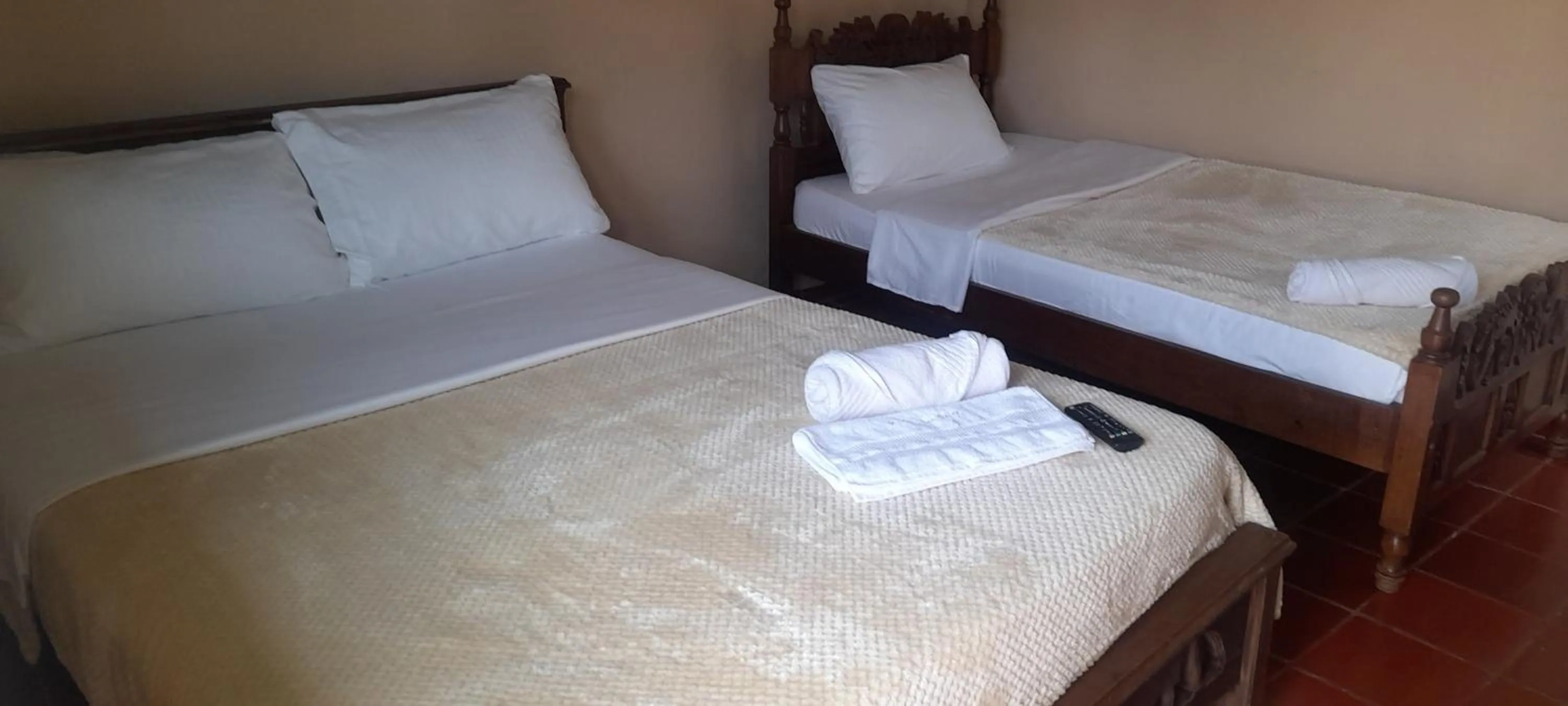 Bed in Hotel Casa San Rafael