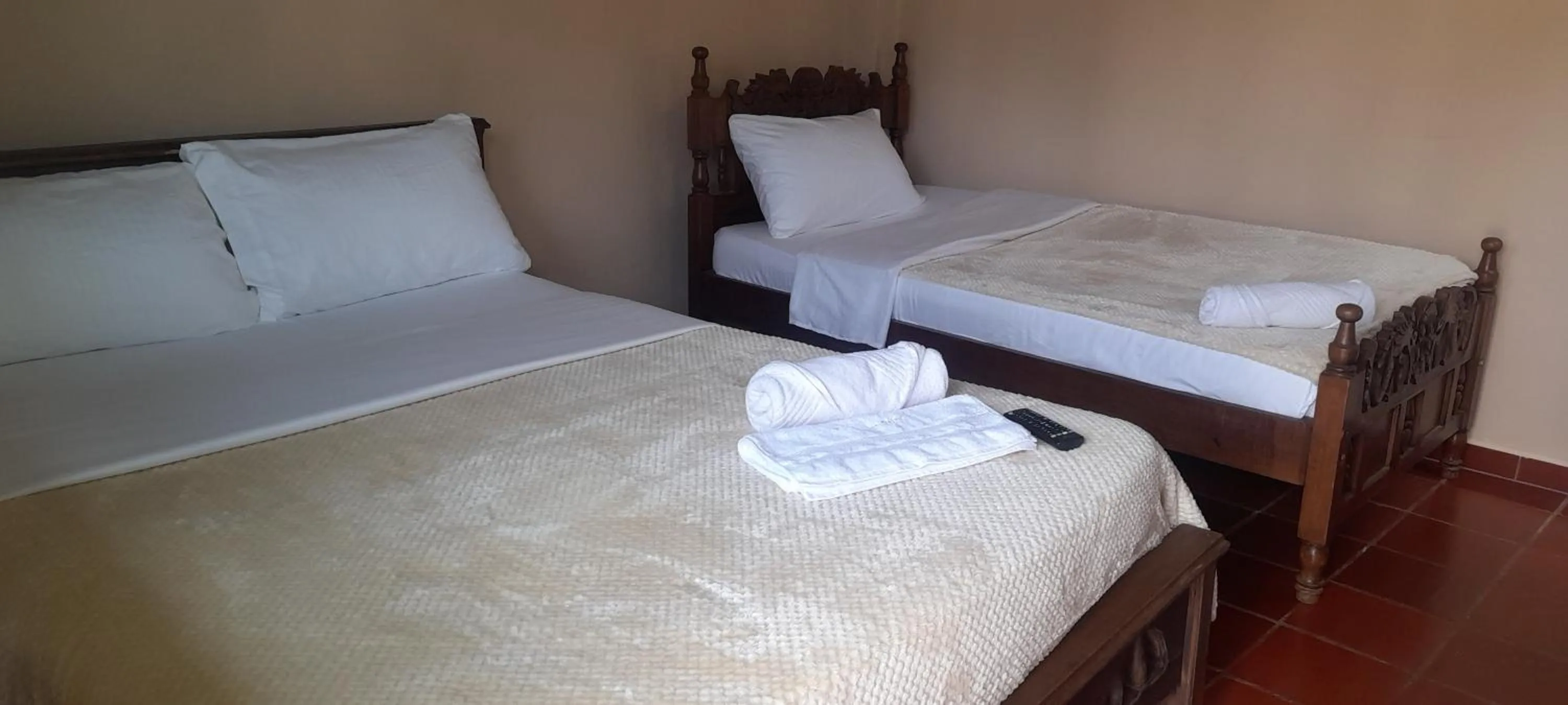 Bed in Hotel Casa San Rafael