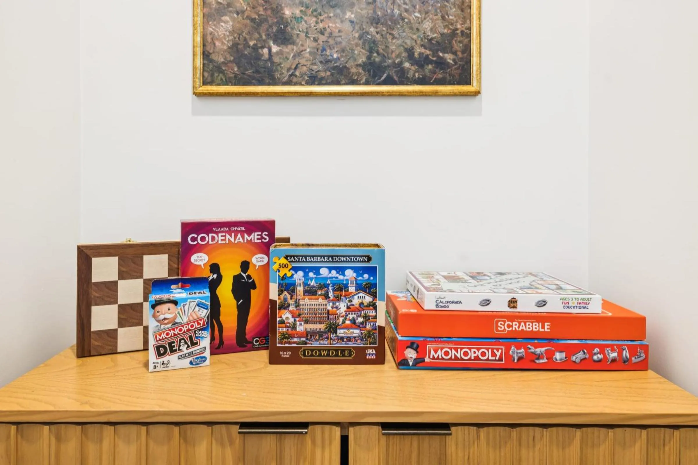 Game Room in Casa Jardin - Boutique Suites in Downtown Santa Barbara