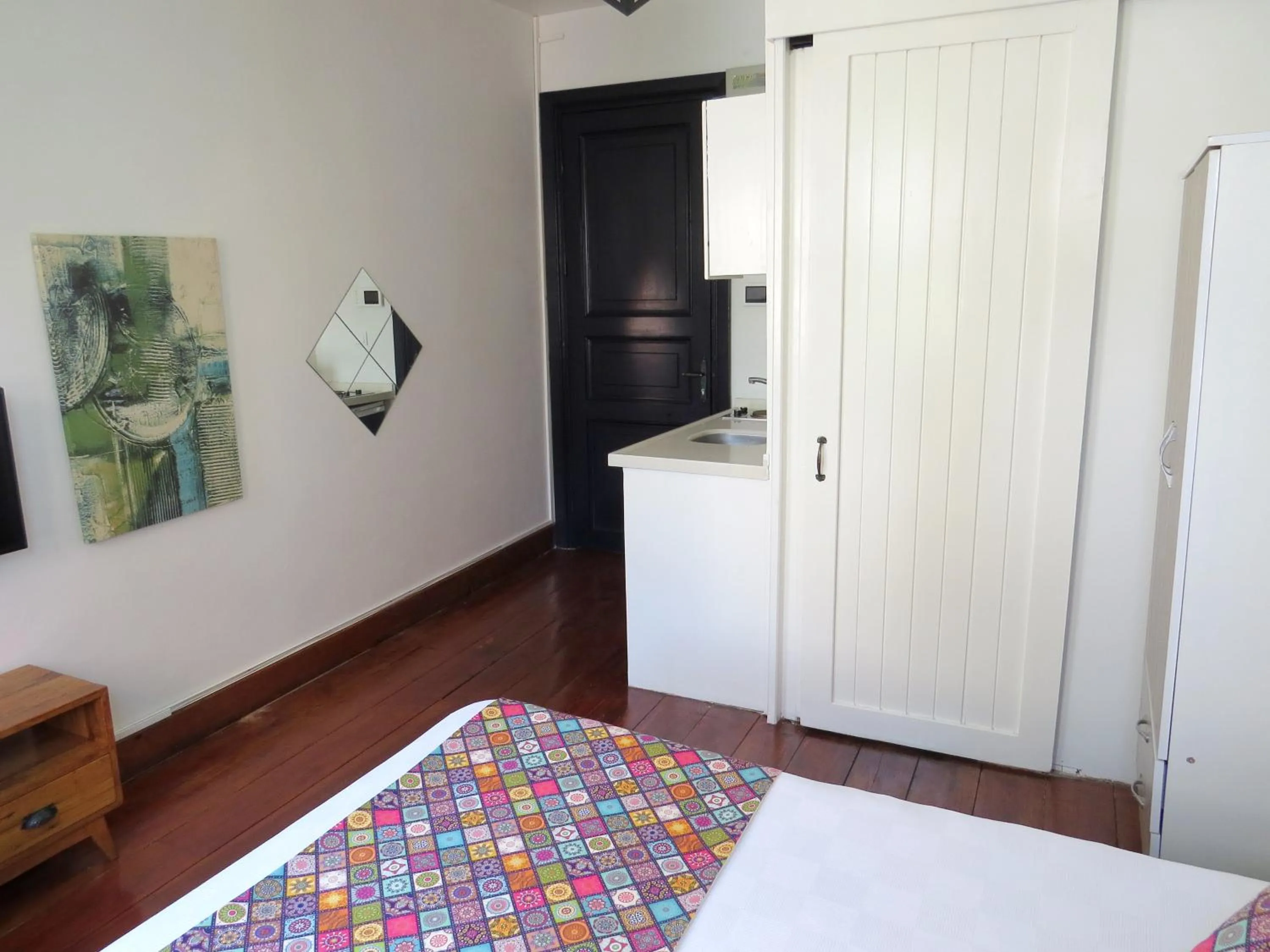 Kitchen or kitchenette, Bed in Istanberry - Luna Apartments