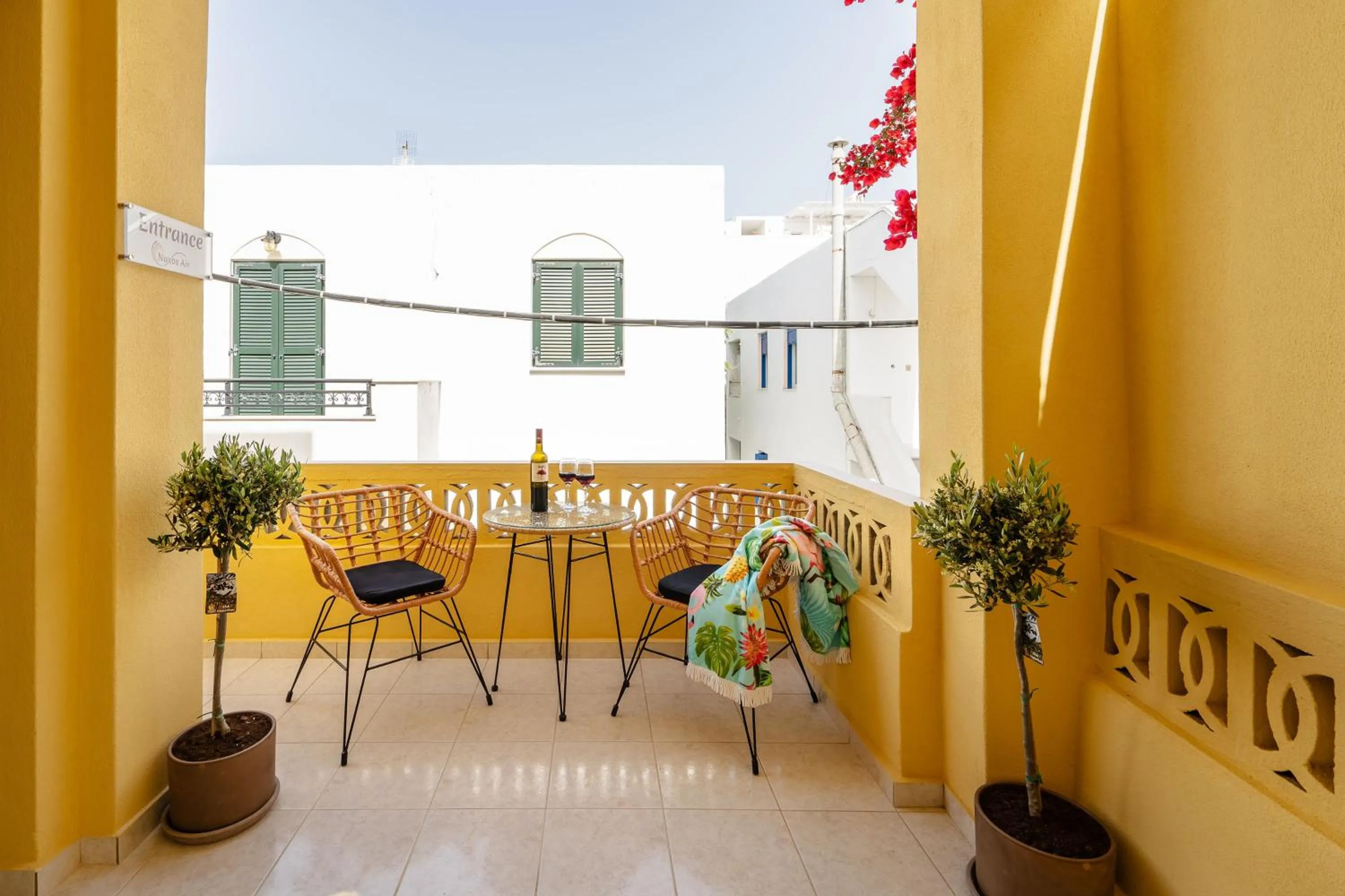 Property building in NaxosAir1