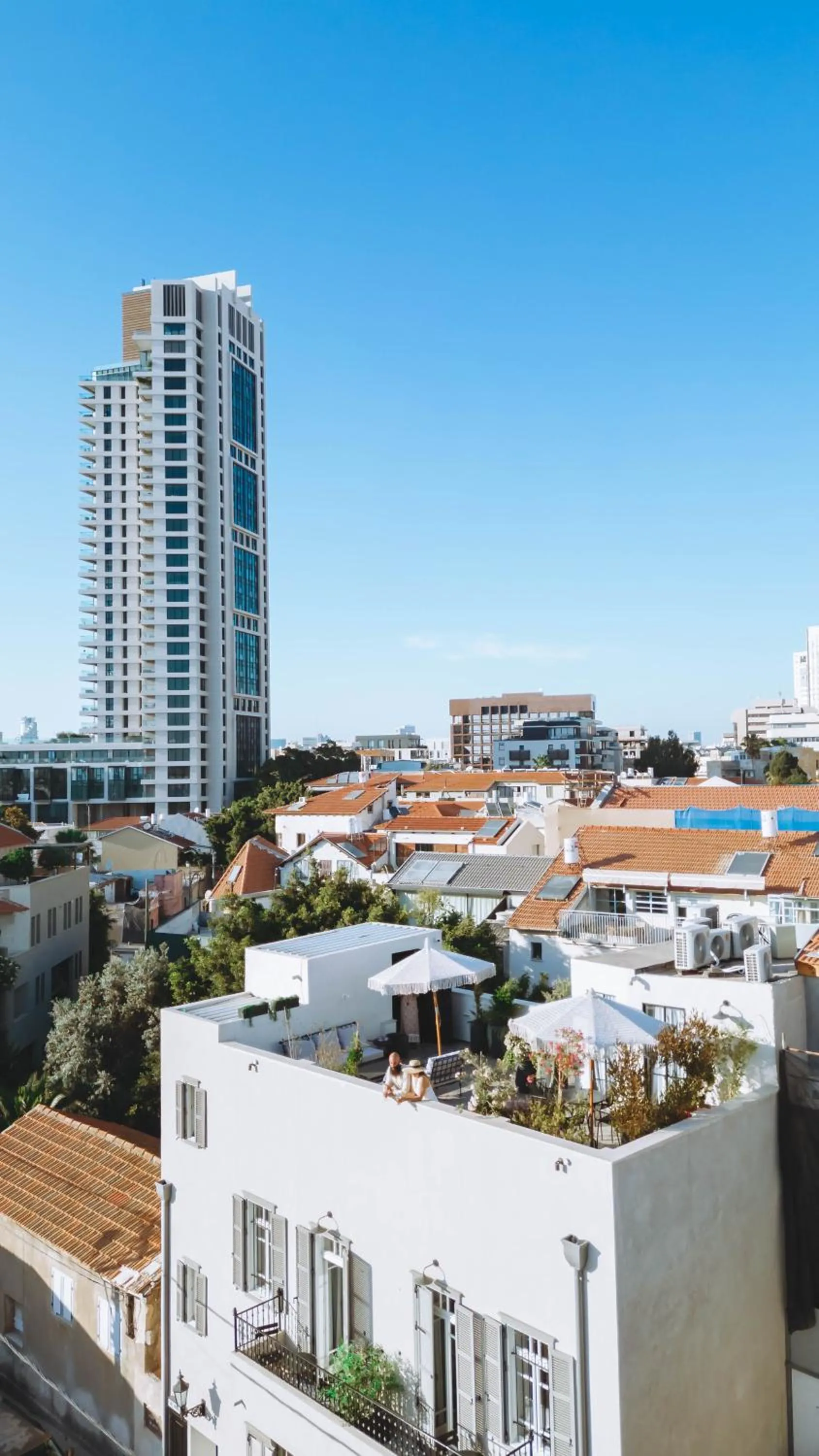 Property building in Allegro Neve Tzedek Boutique Suites - By HOMY