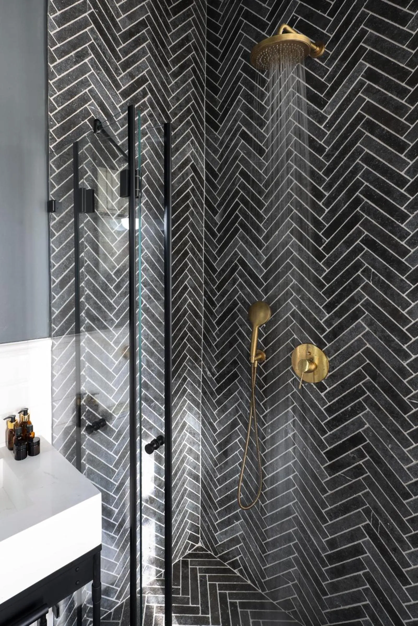 Shower in Allegro Neve Tzedek Boutique Suites - By HOMY