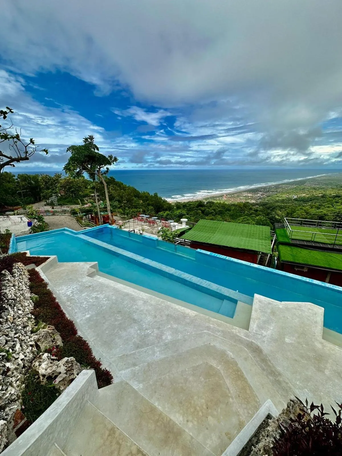 Swimming pool in Glamping Omah Kayu at Watu Paris Jogja