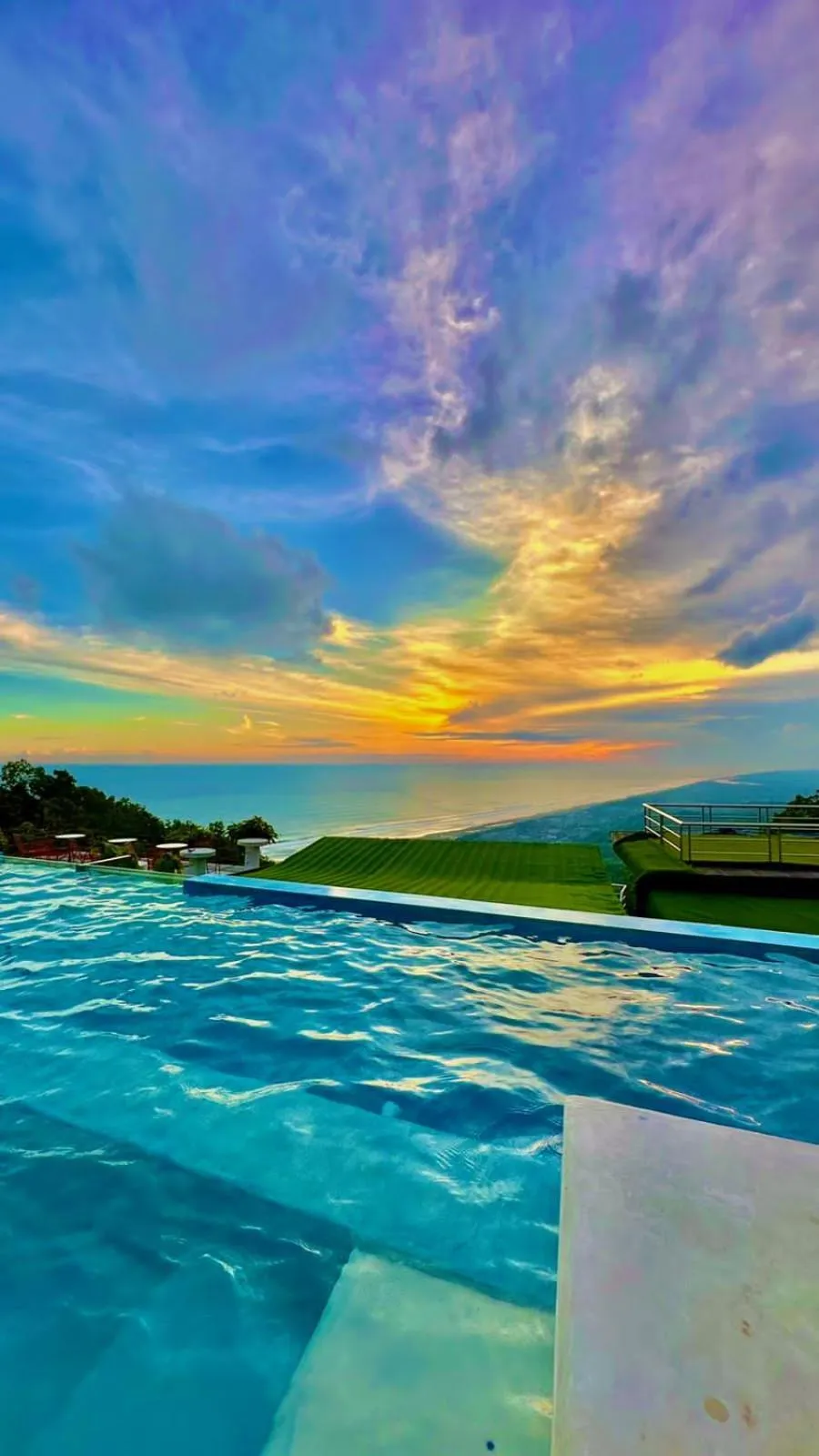 Swimming pool in Glamping Omah Kayu at Watu Paris Jogja