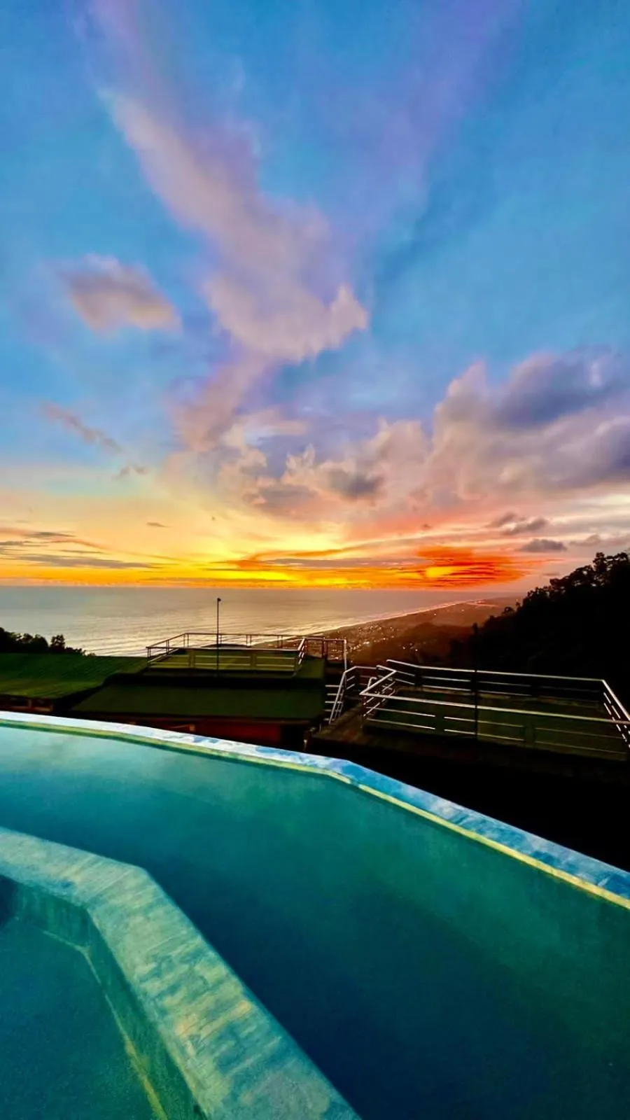 Swimming pool in Glamping Omah Kayu at Watu Paris Jogja