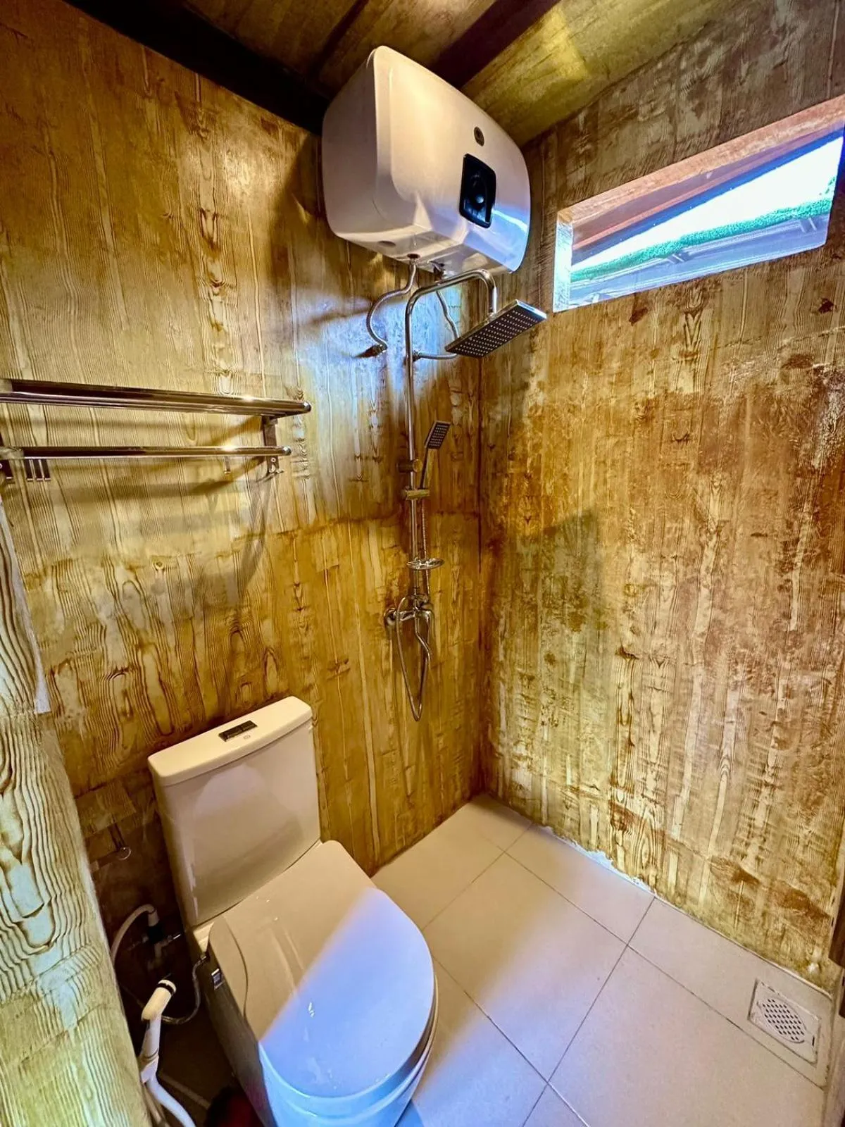 Shower in Glamping Omah Kayu at Watu Paris Jogja