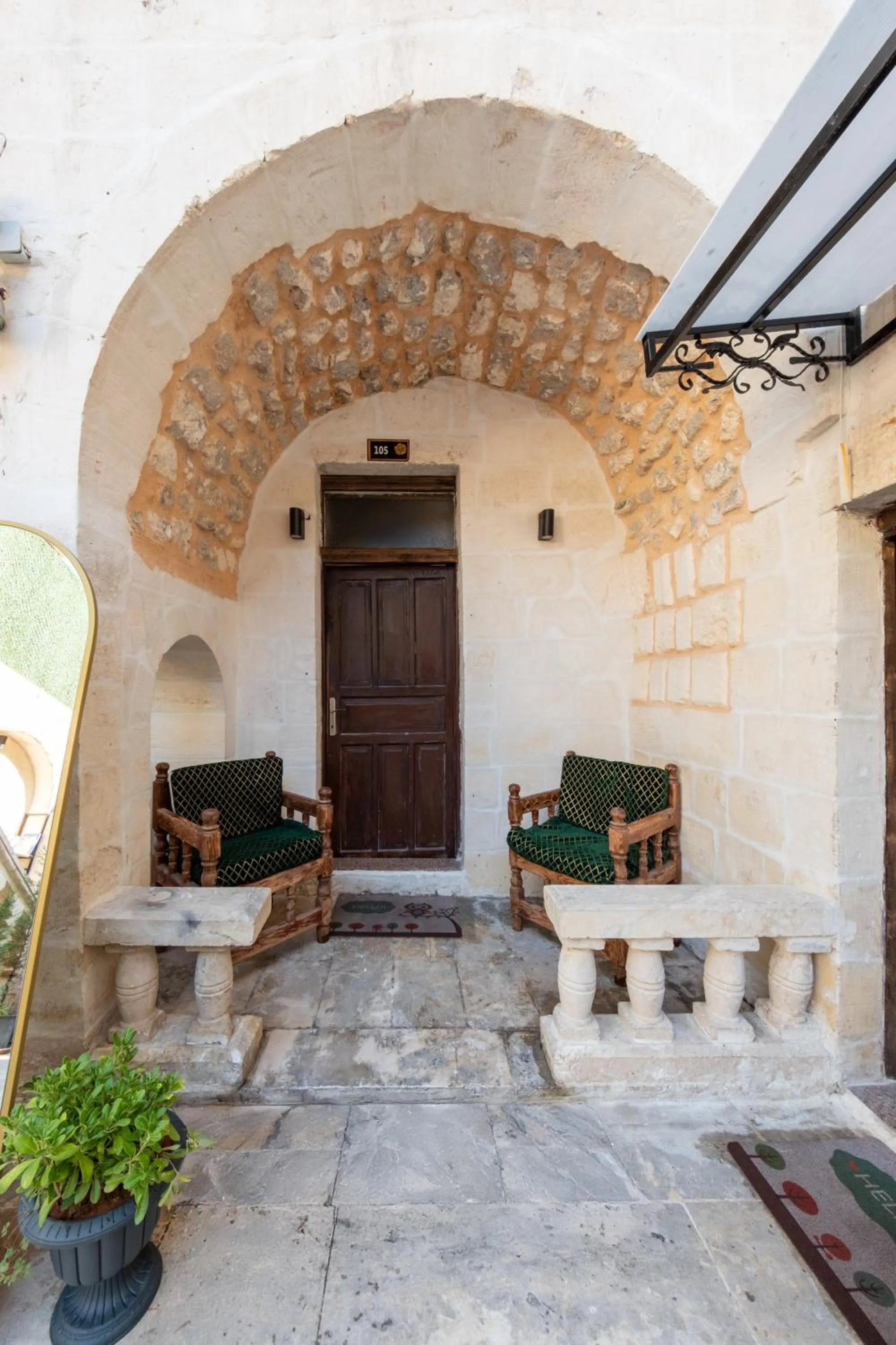 Patio in KARAGÜL Hotel