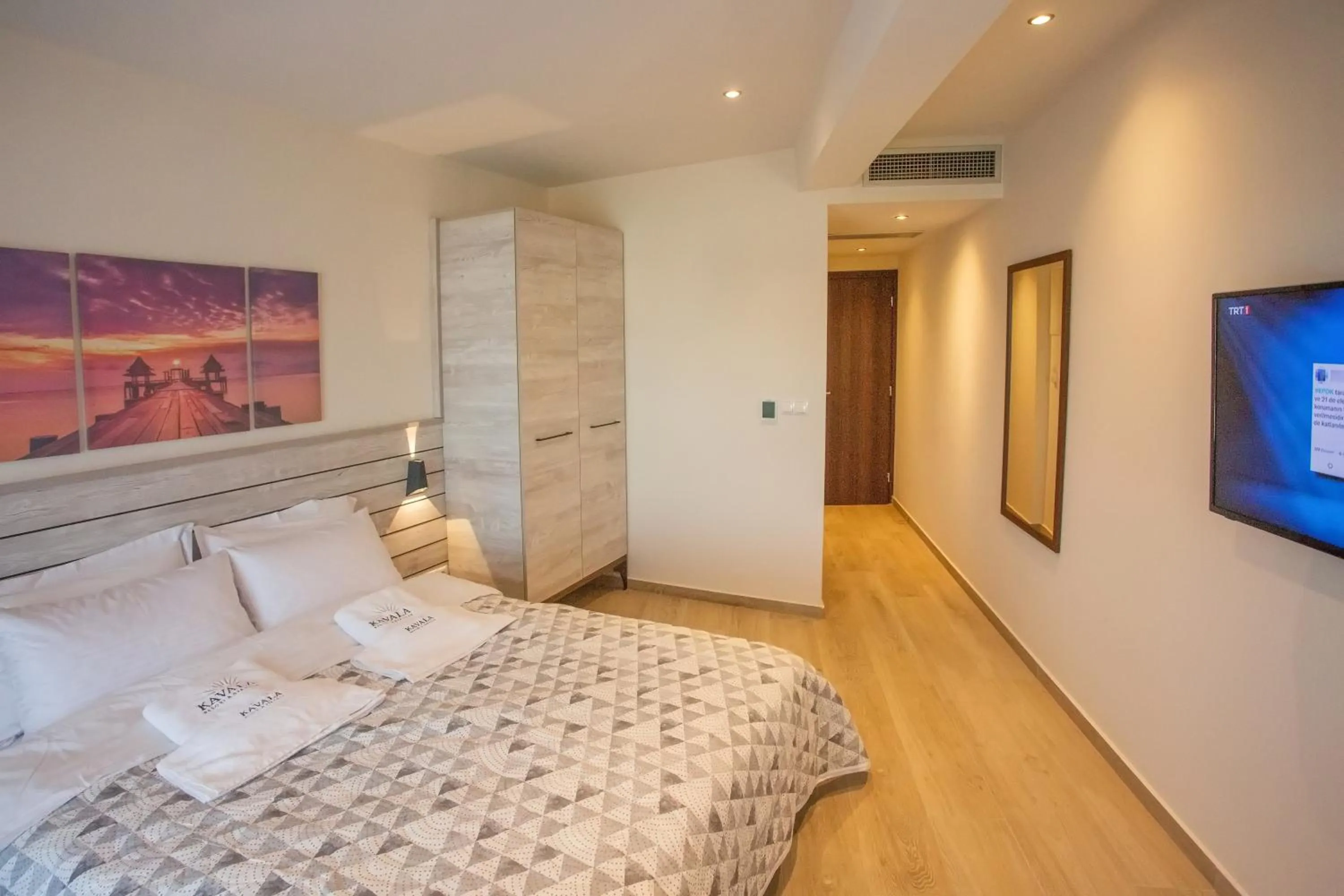 Bed in Kavala Resort & Spa