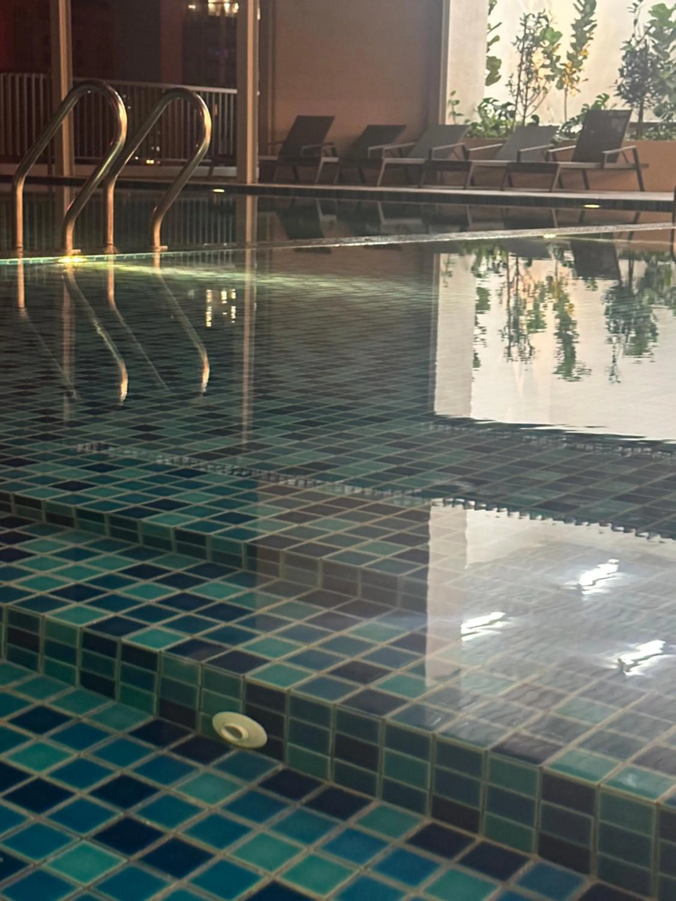 Pool view in Chambers Suites KL