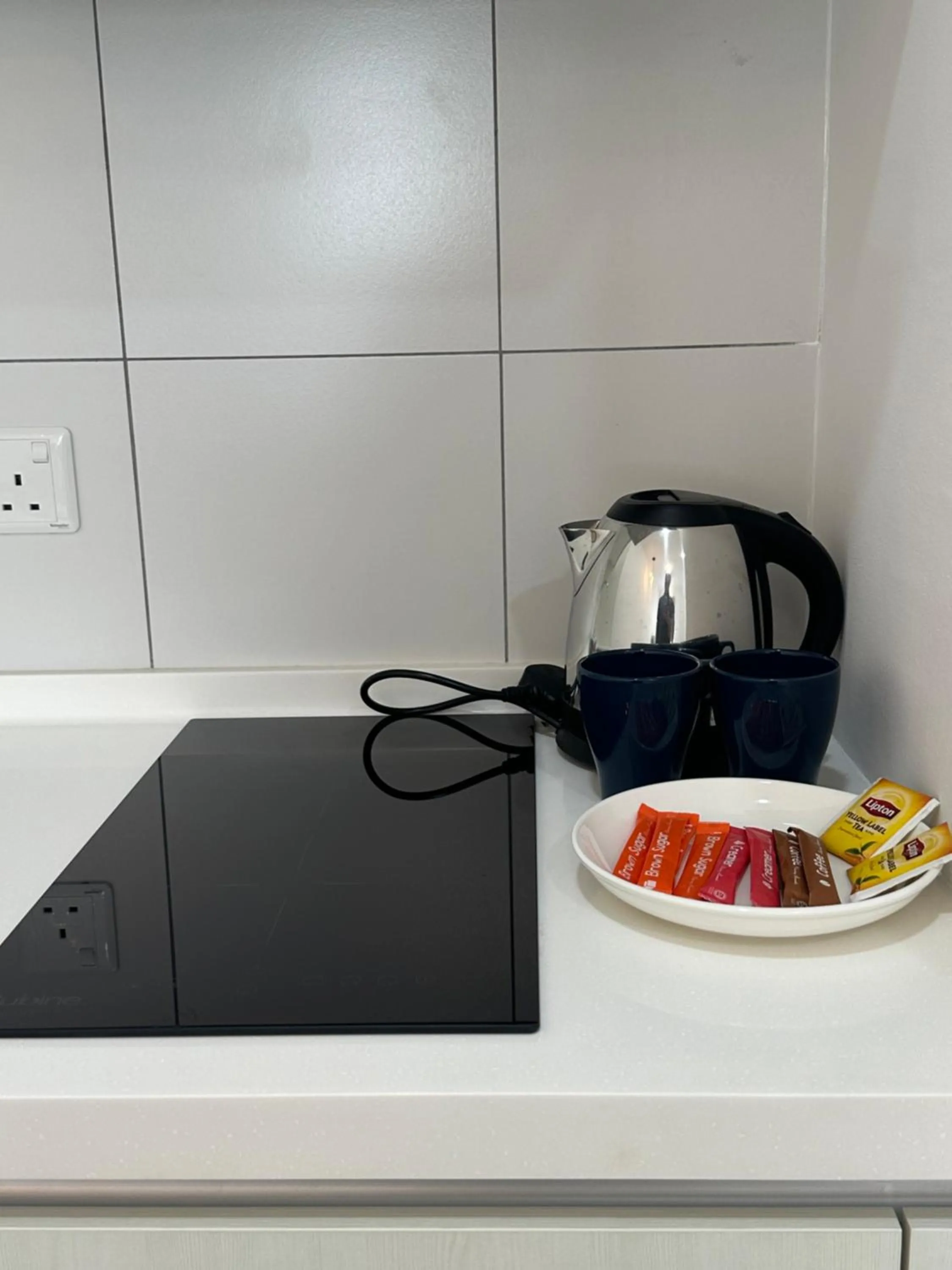 Kitchen or kitchenette in Chambers Suites KL