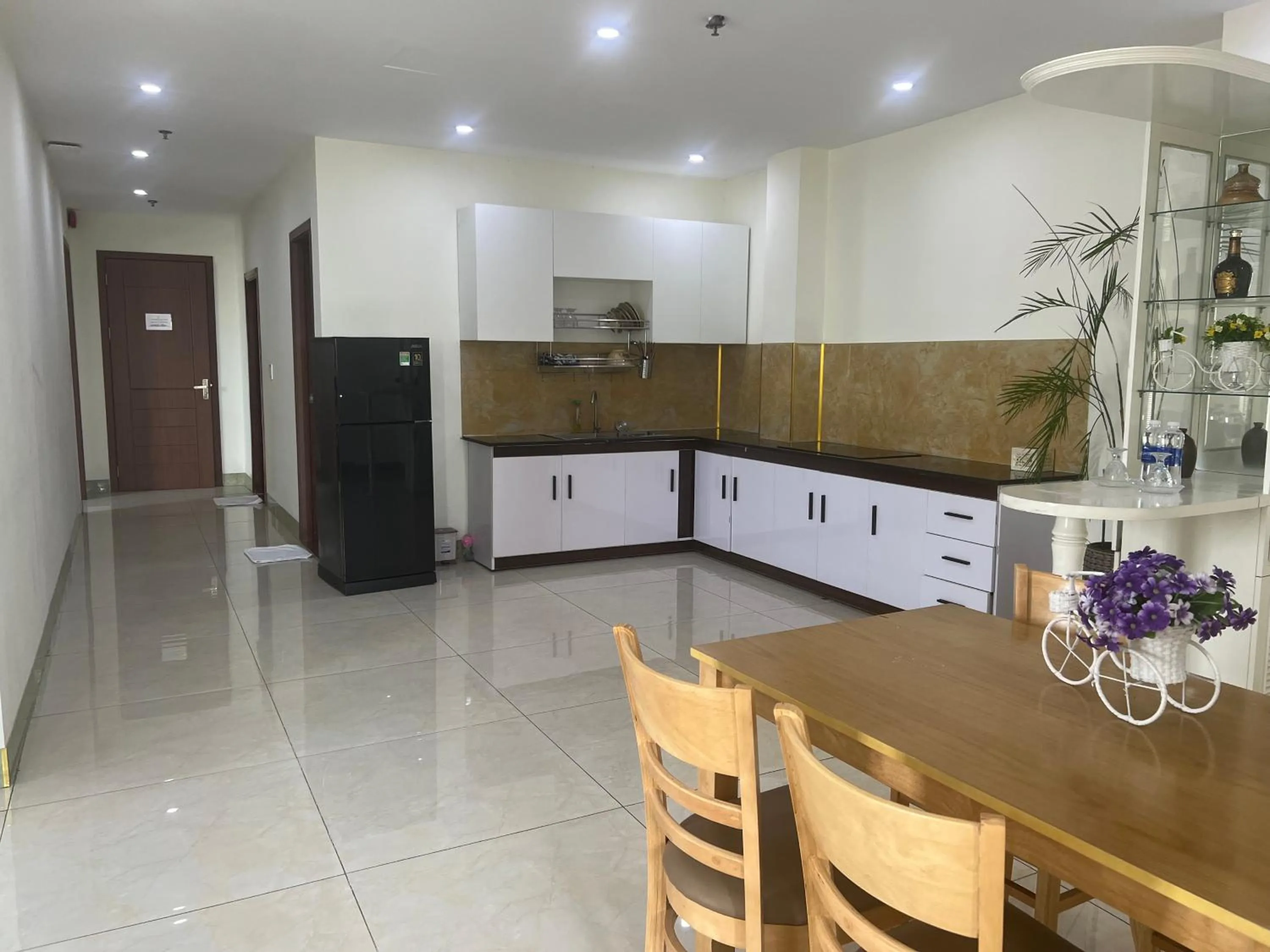 kitchen in Thành Vinh Hotel & Apartment