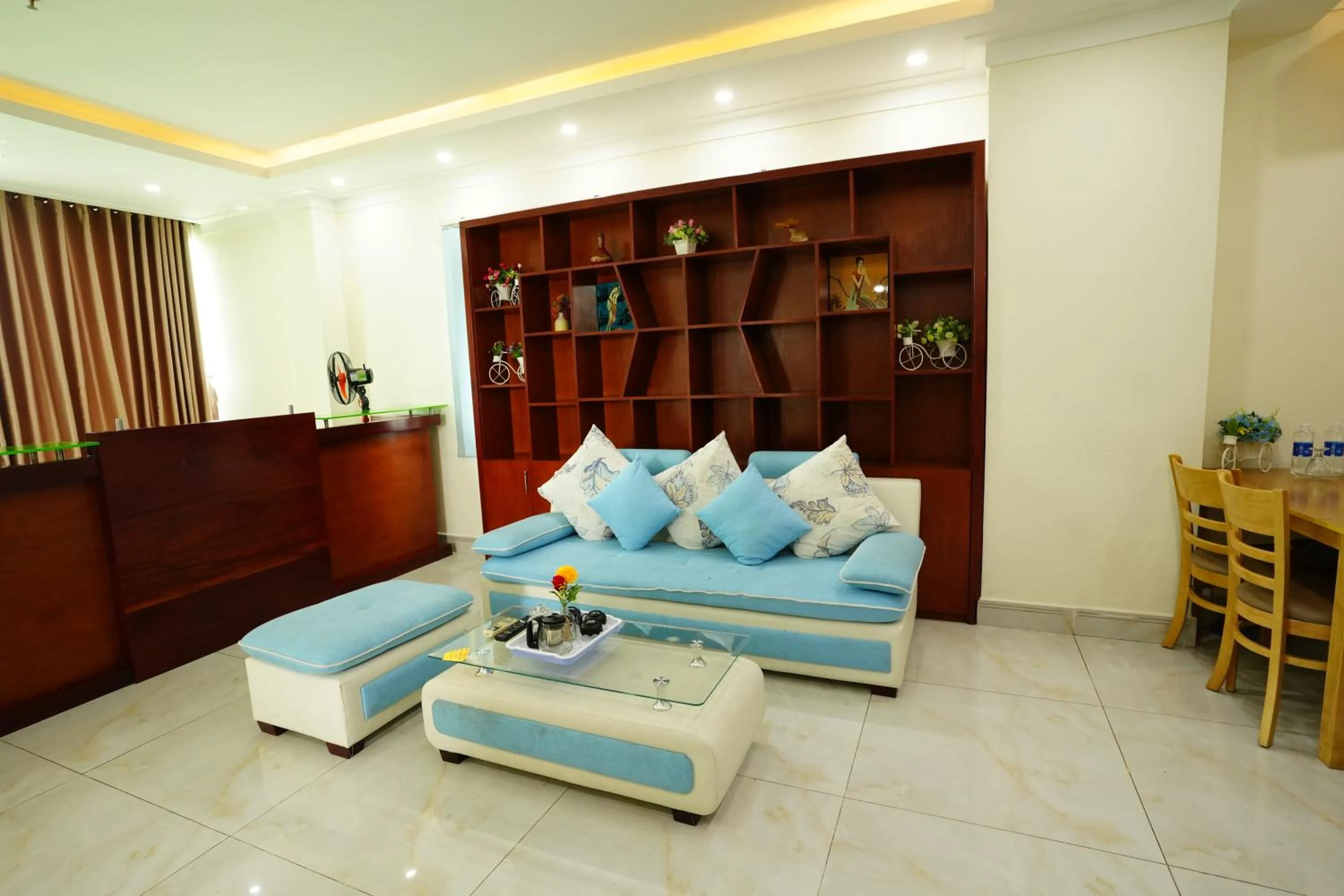 Living room in Thành Vinh Hotel & Apartment
