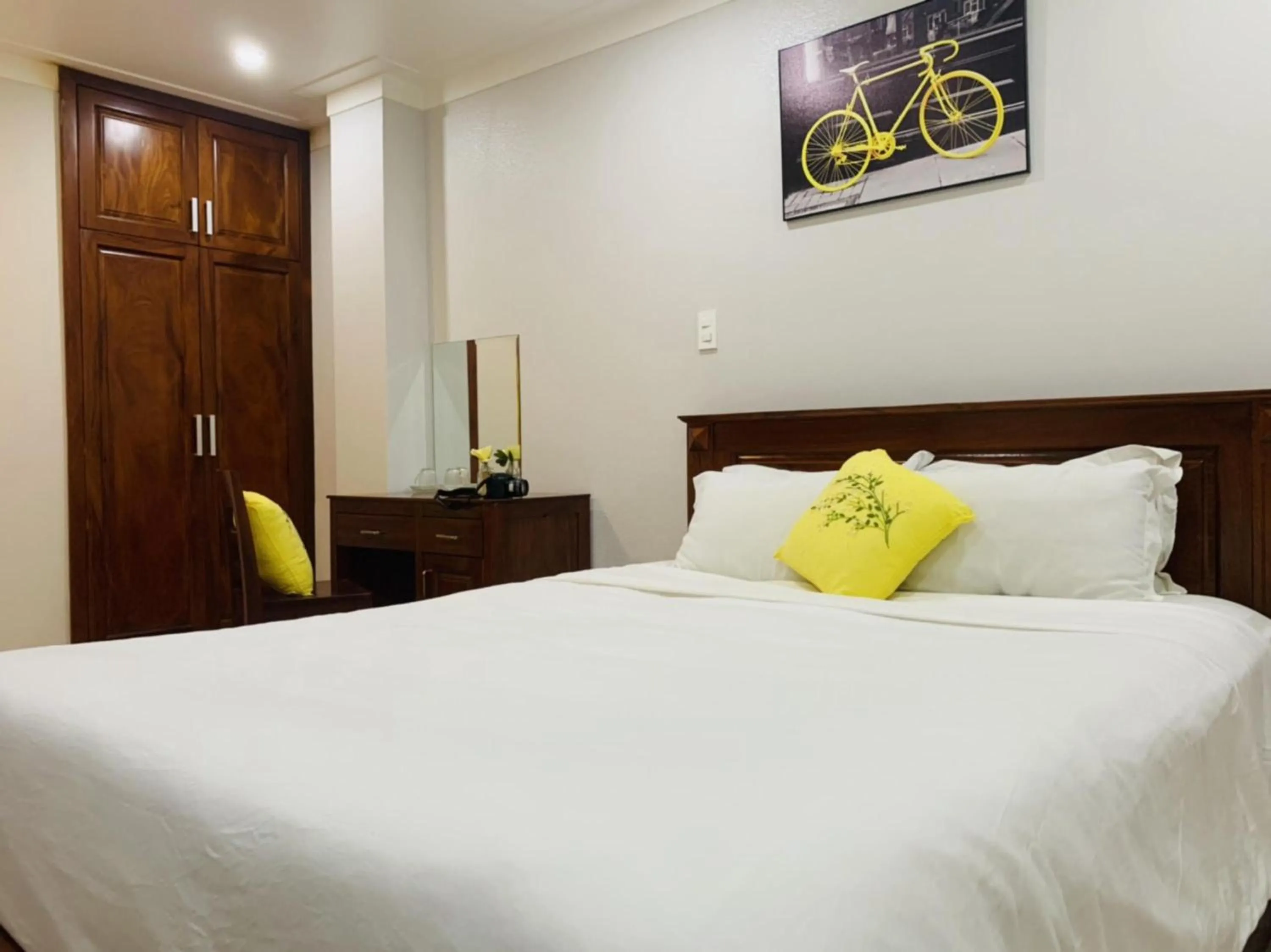 Bed in Thành Vinh Hotel & Apartment